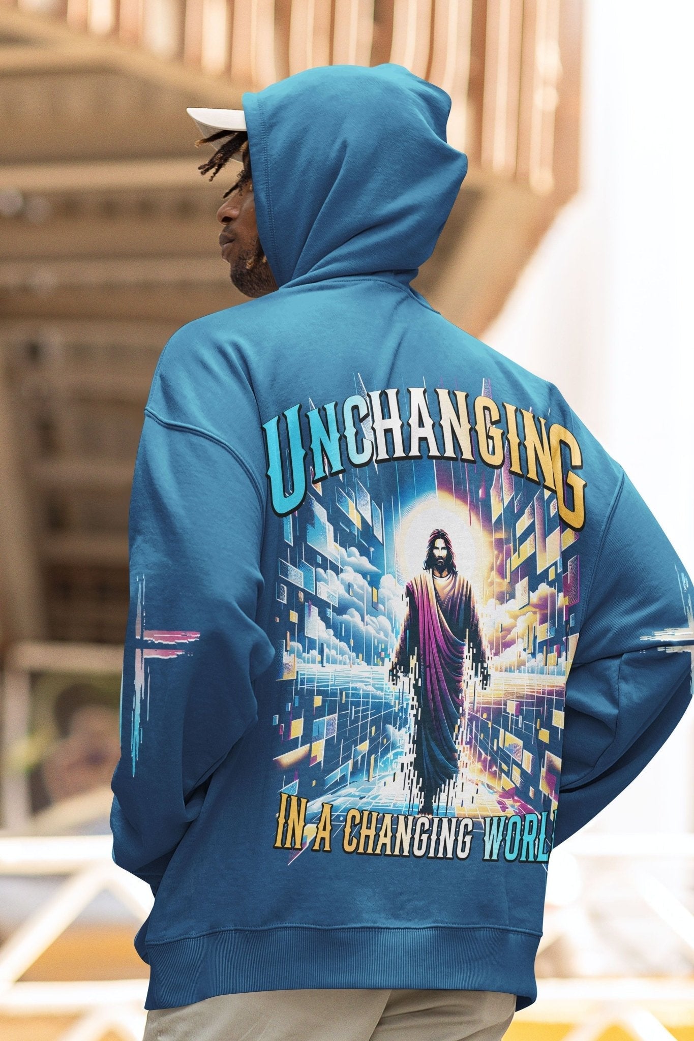 Unchanging In A Changing World All Over Print Hoodie