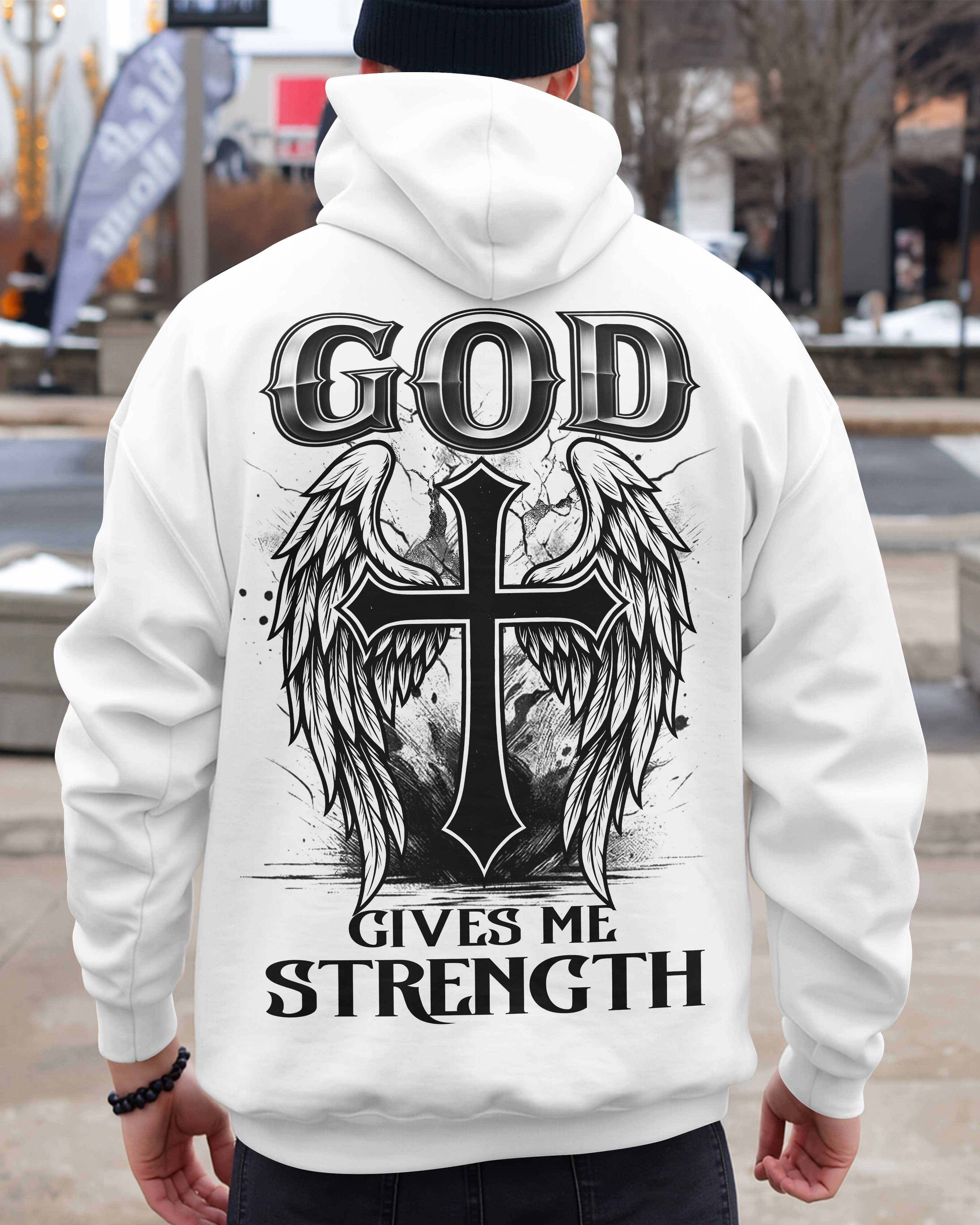 God Gives Me Strength Shirt