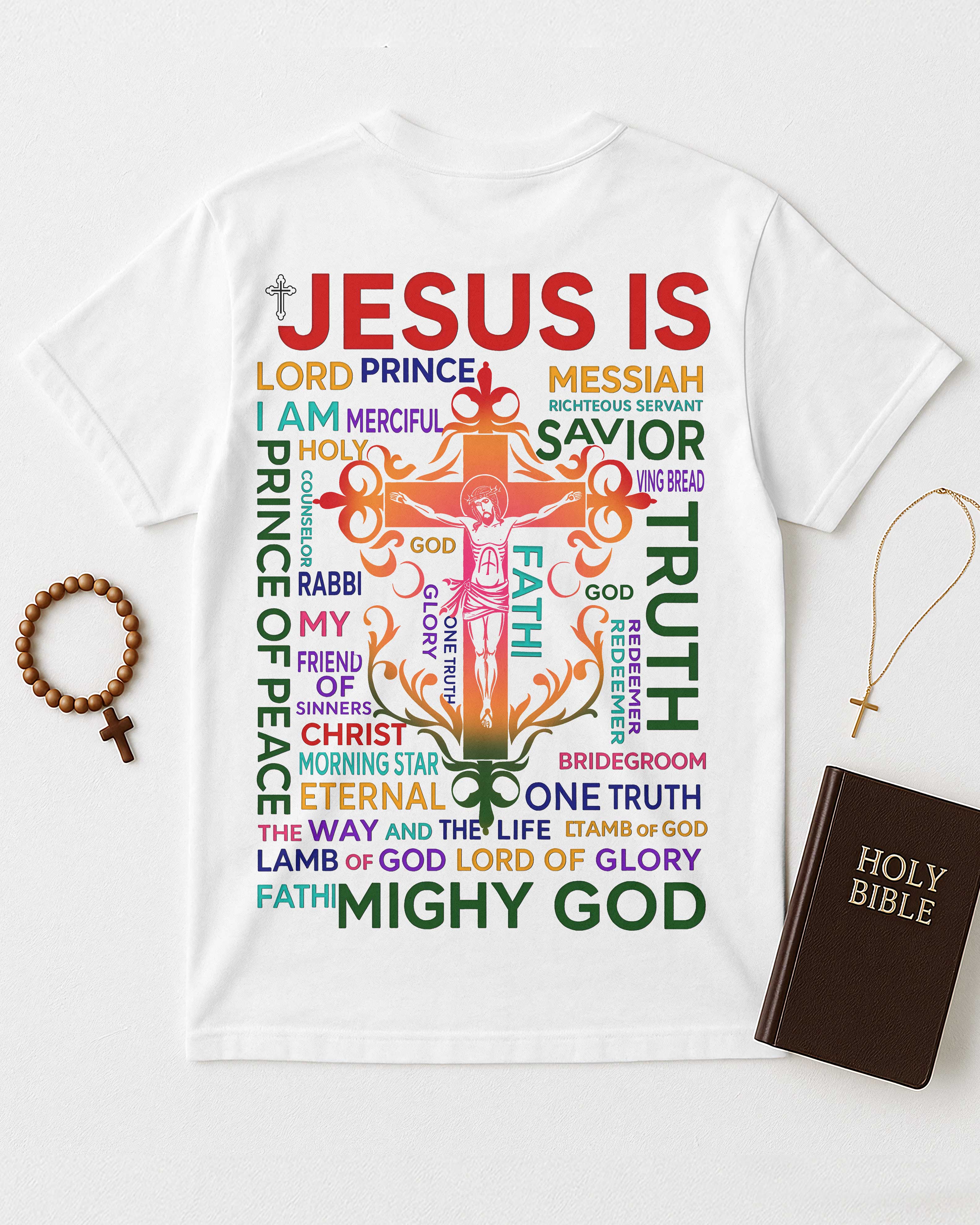 Jesus Is All Over Print T-Shirt