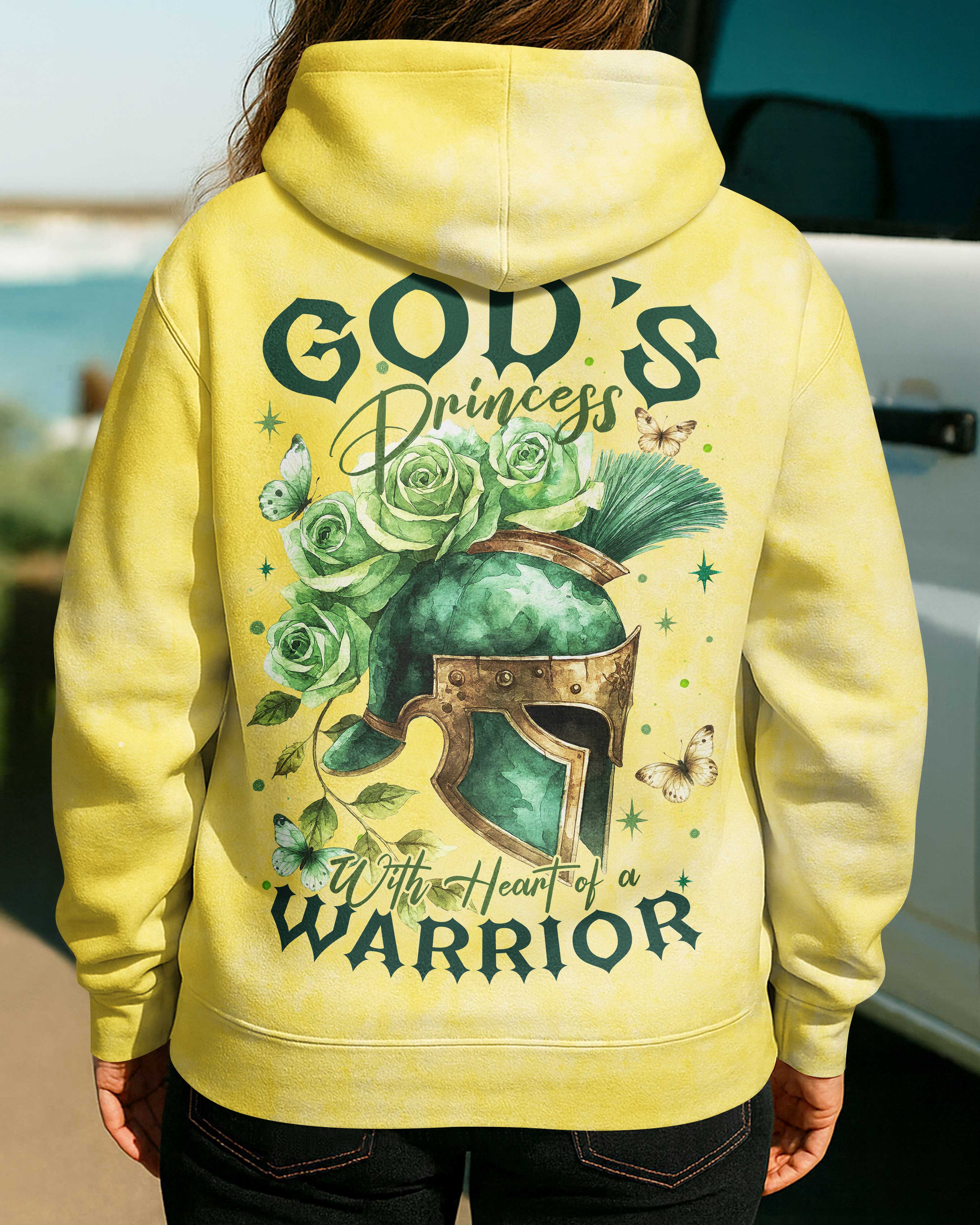God's Princess All Over Print Hoodie