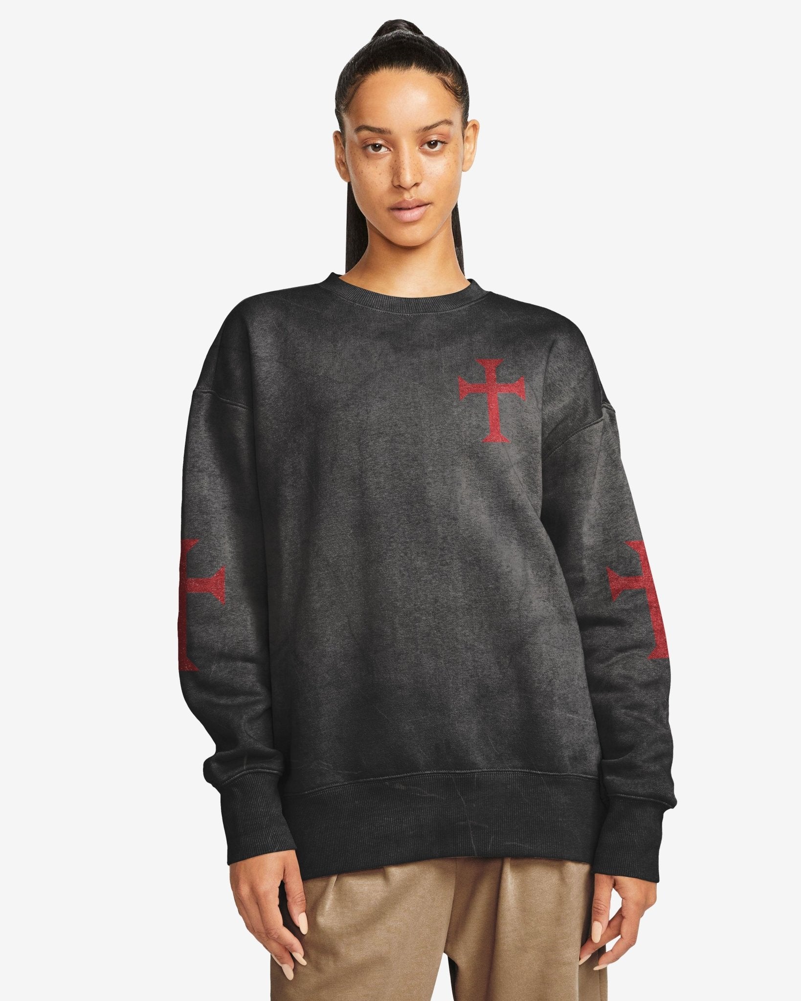 Let Your Faith Be Bigger Than Your Fear All Over Print Sweater