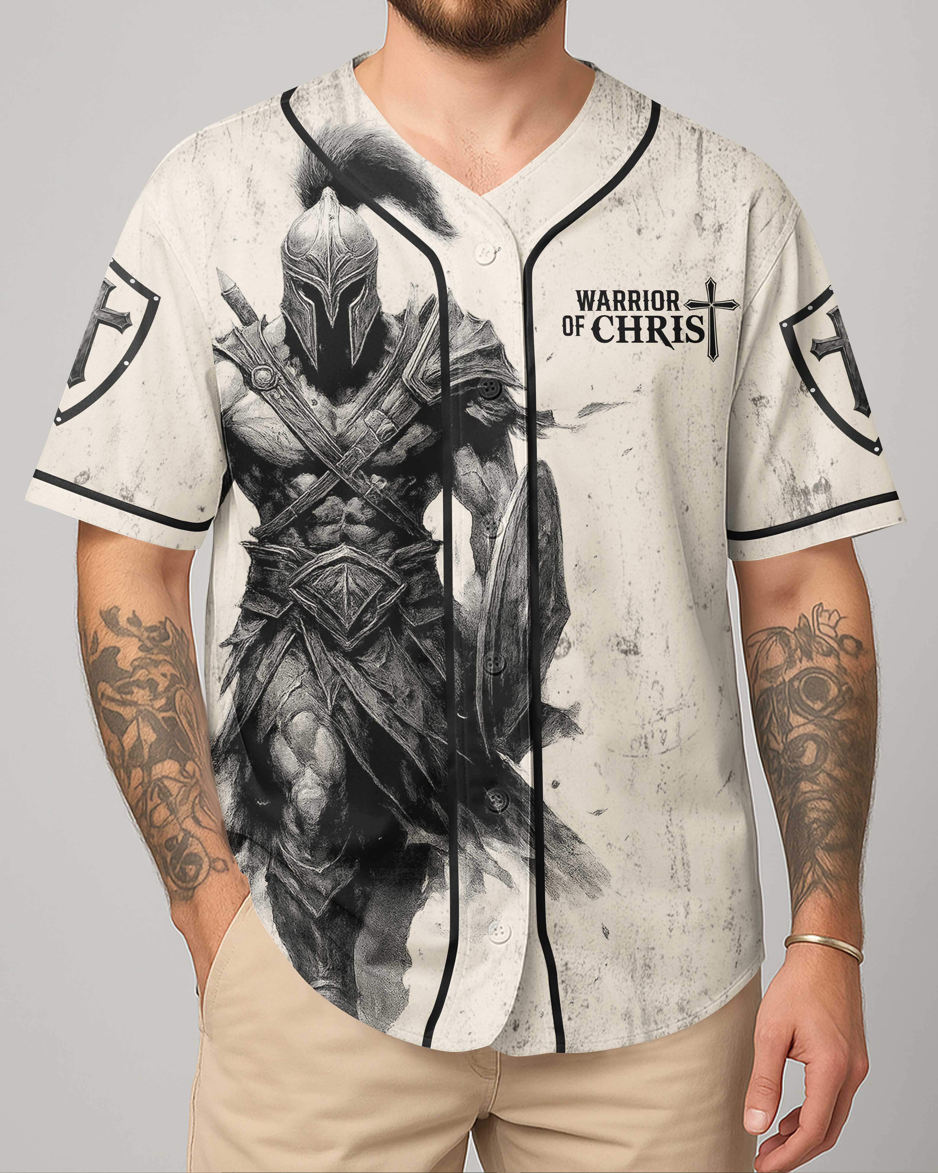 A Child Of God A Man Of Faith A Warrior Of Christ Shirt