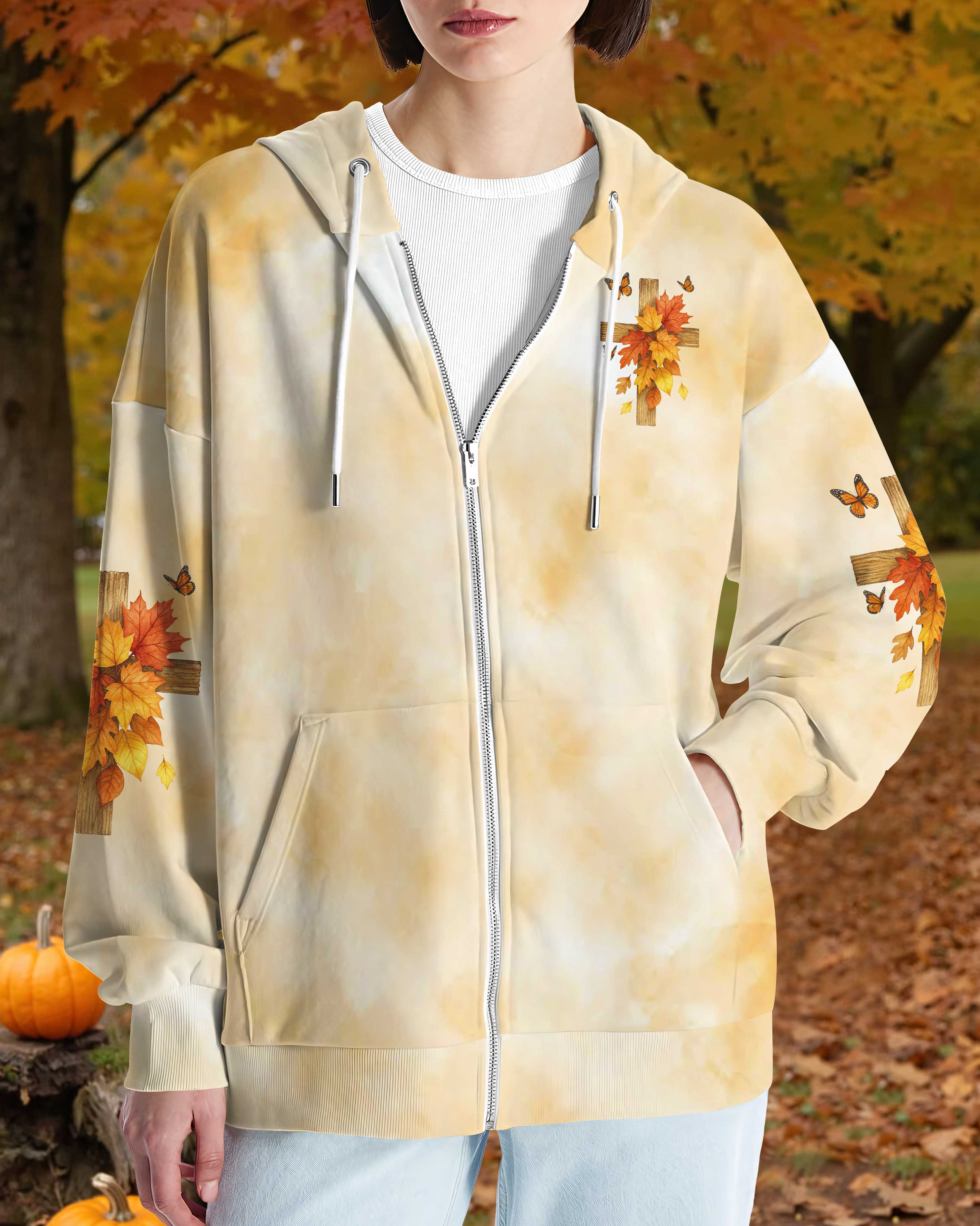 Fall For Jesus He Never Leaves Shirt