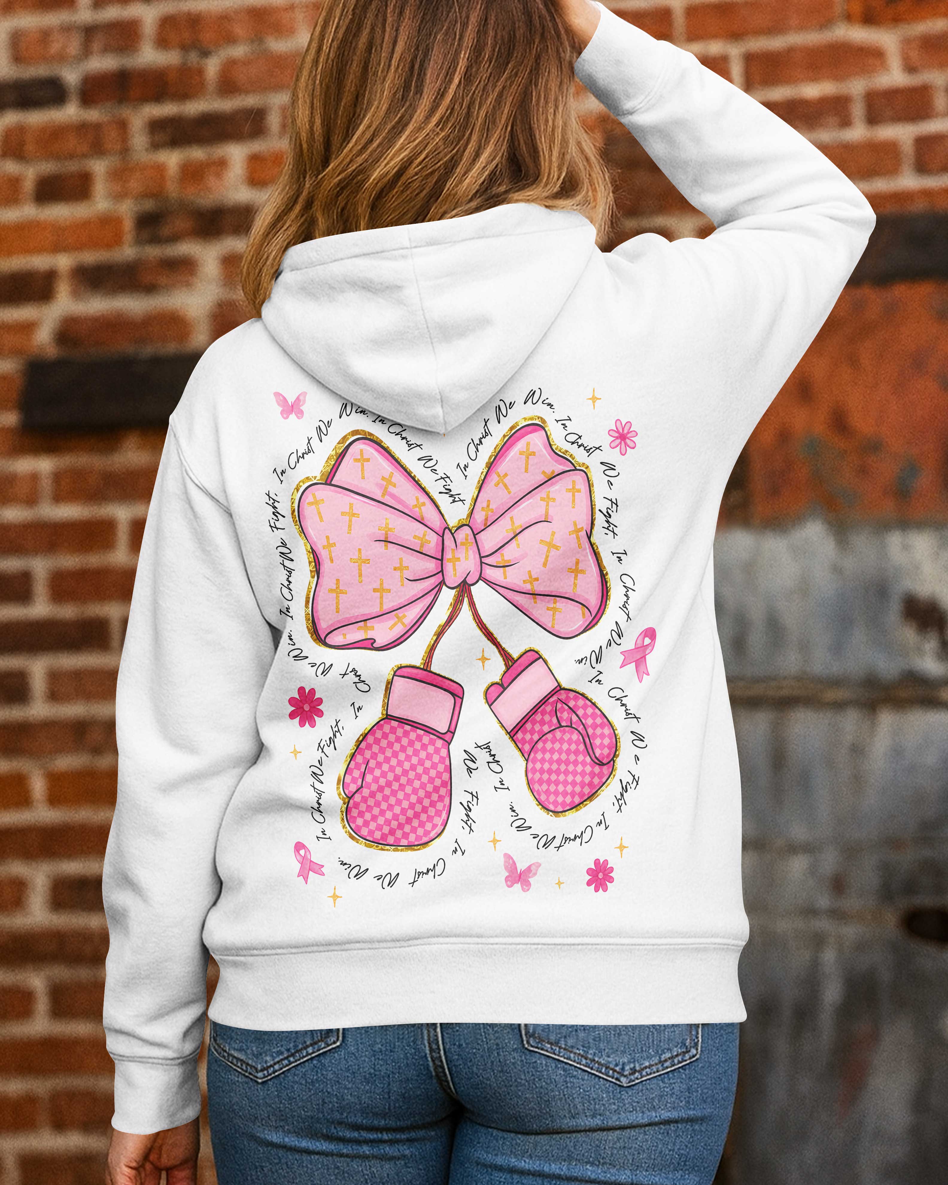 In Christ We Fight In Christ We Win Hoodie