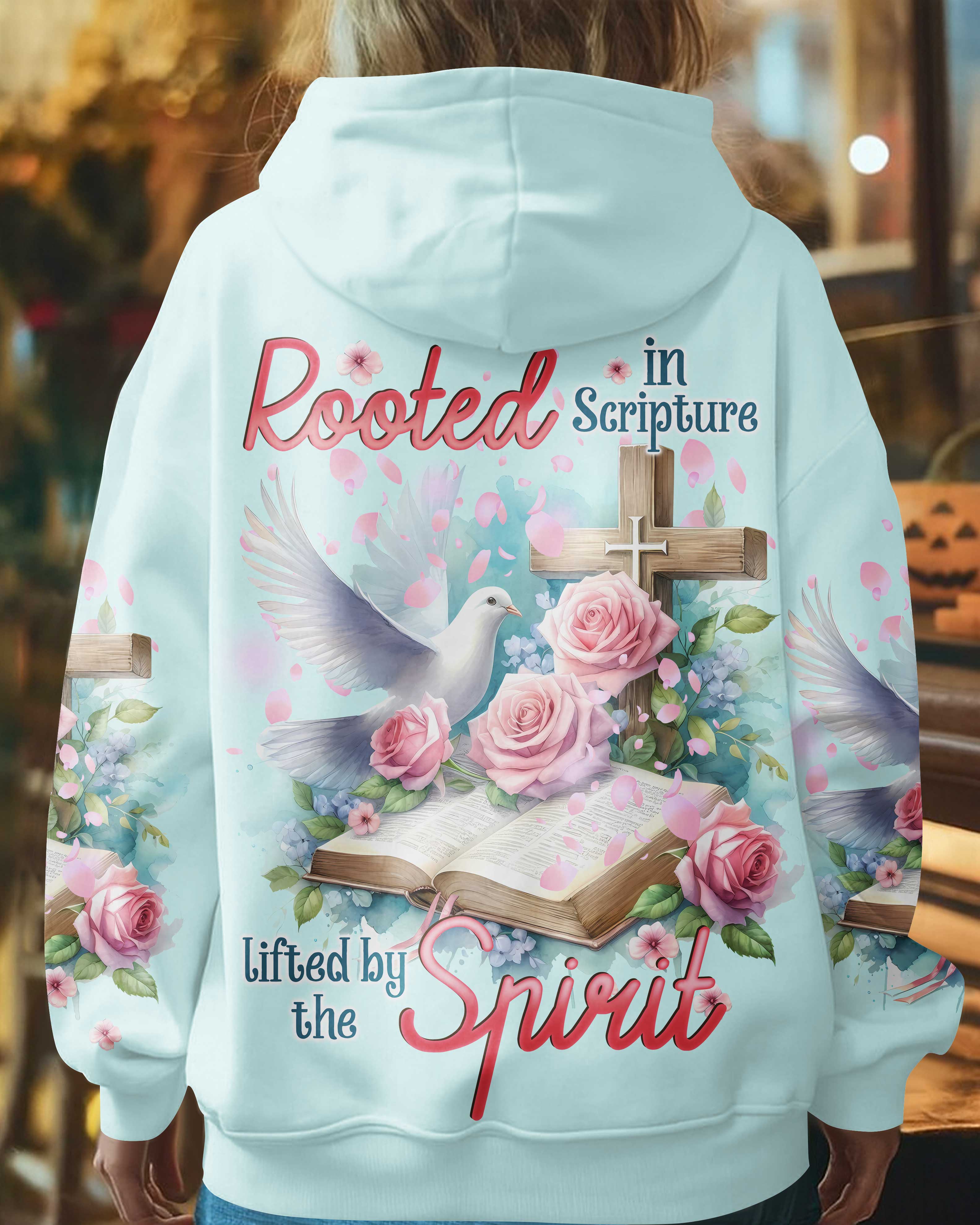 Rooted In Scripture Lifted By The Spirit Shirt