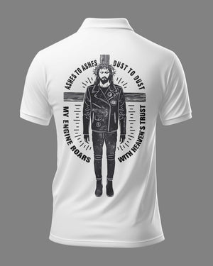 Ashes To Ashes Dust To Dust All Over Print Polo