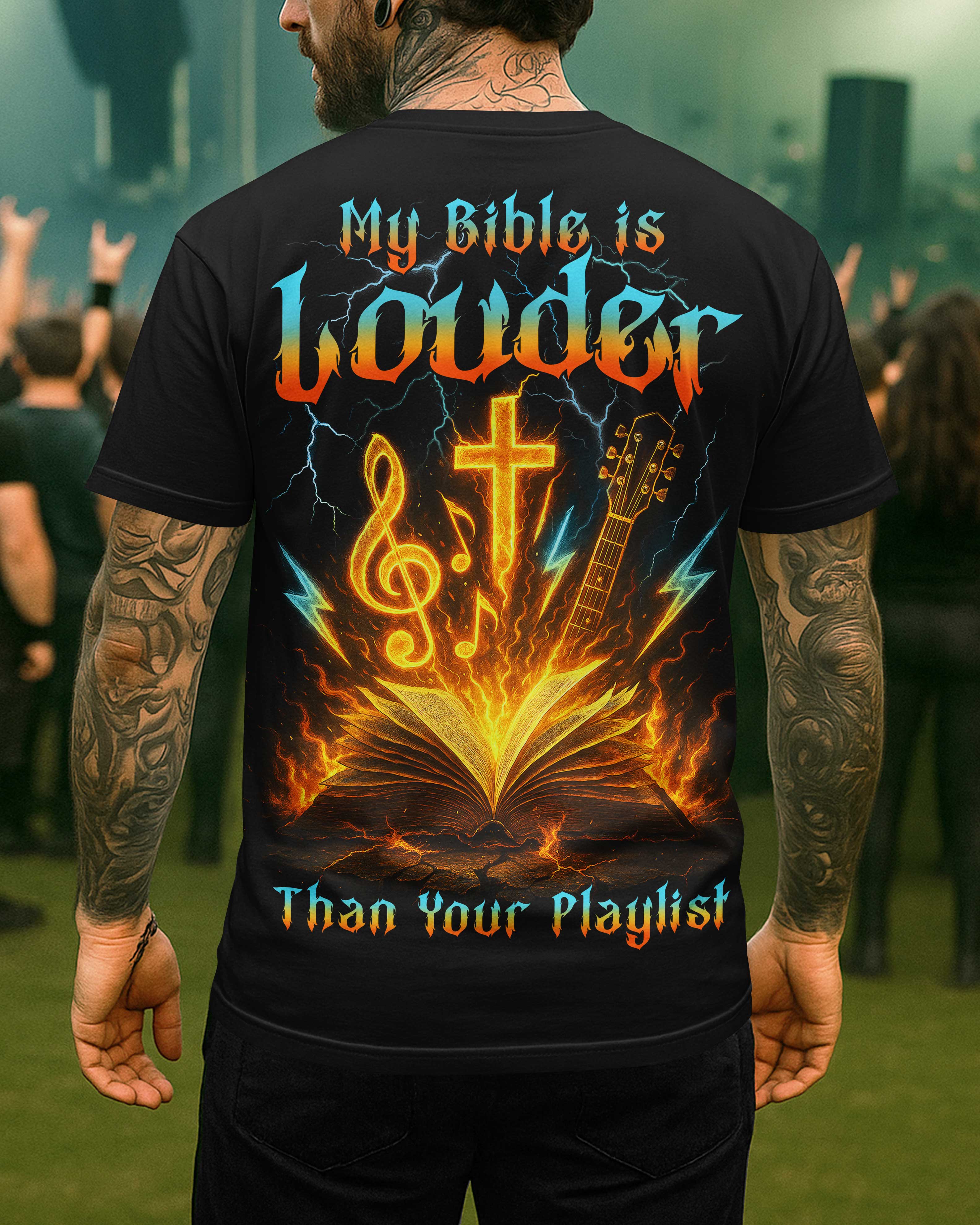 My Bible Is Louder Than Your Playlist Shirt