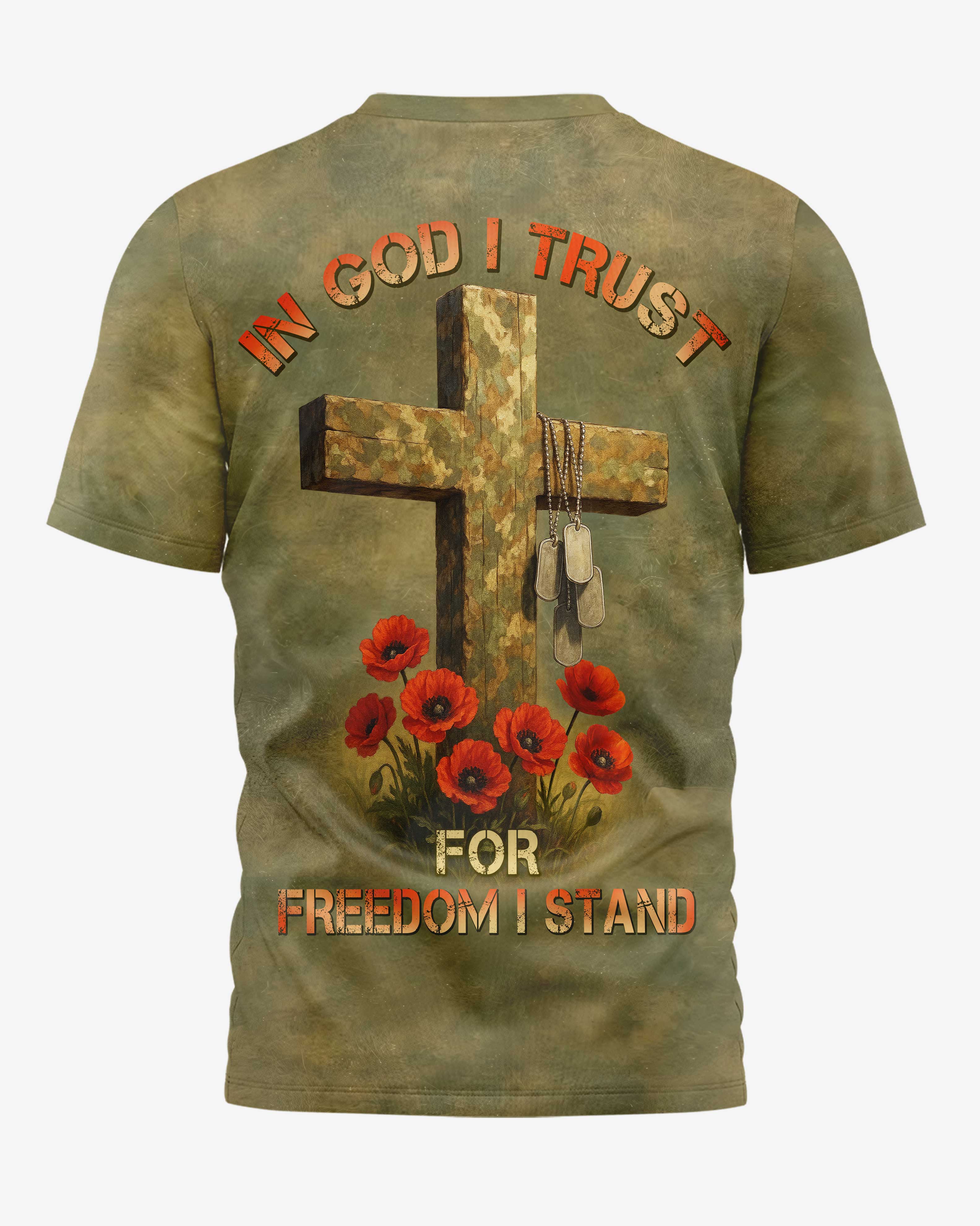 In God I Trust All Over Print T-Shirt