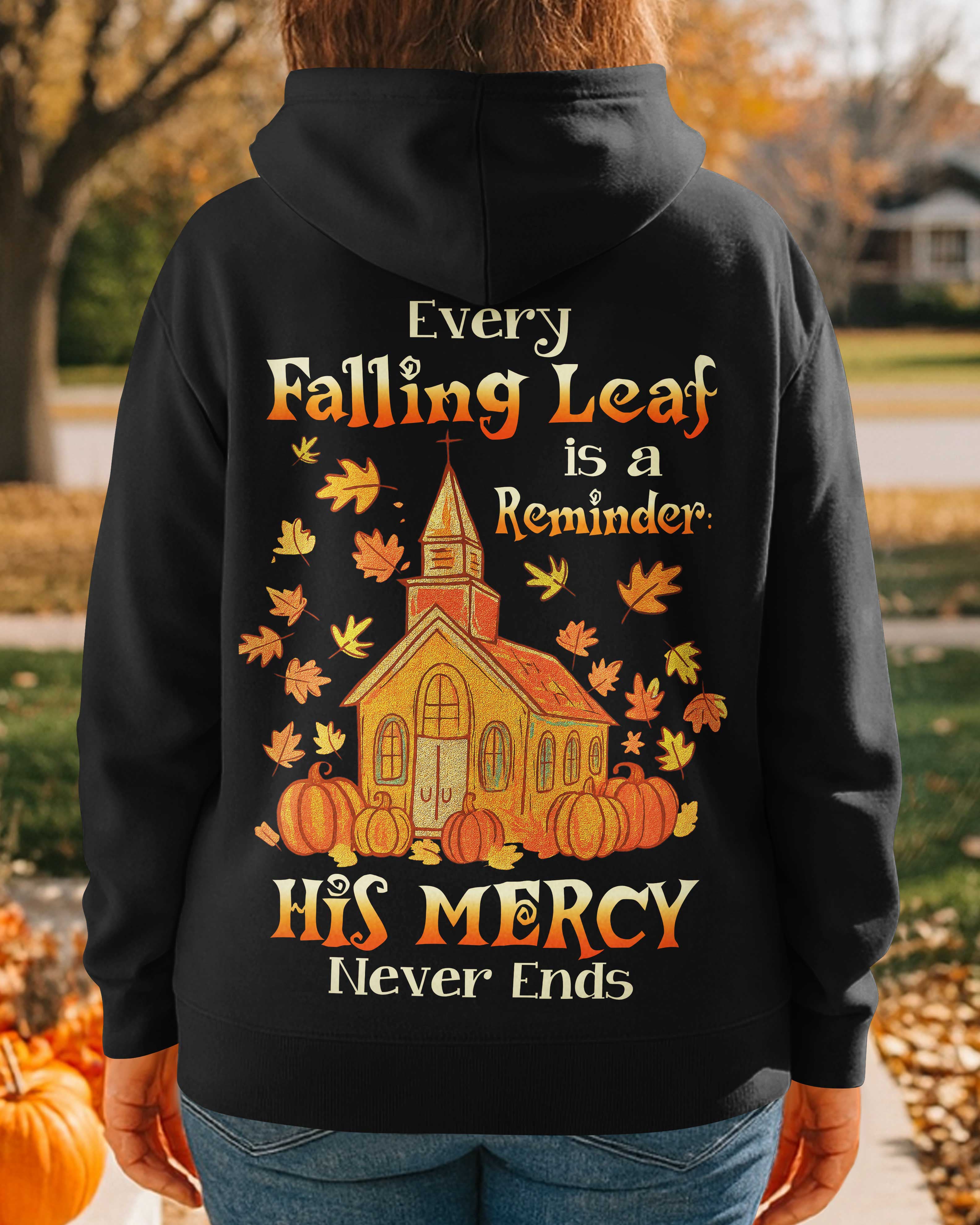 Every Falling Leaf Zip Hoodie