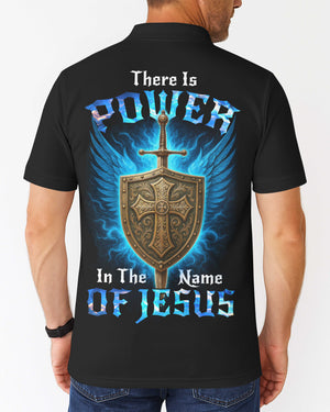 There Is Power All Over Print Polo