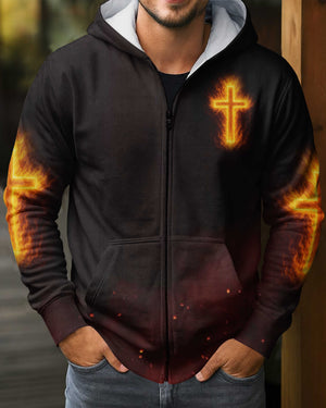 With God On My Side No One Can Stand Against Me Hoodie