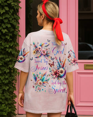 Blessed By God Loved By Jesus Led by the Spirit Shirts