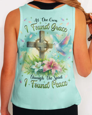 At the Cross I found Grace Through The Spirit I found Peace Shirt