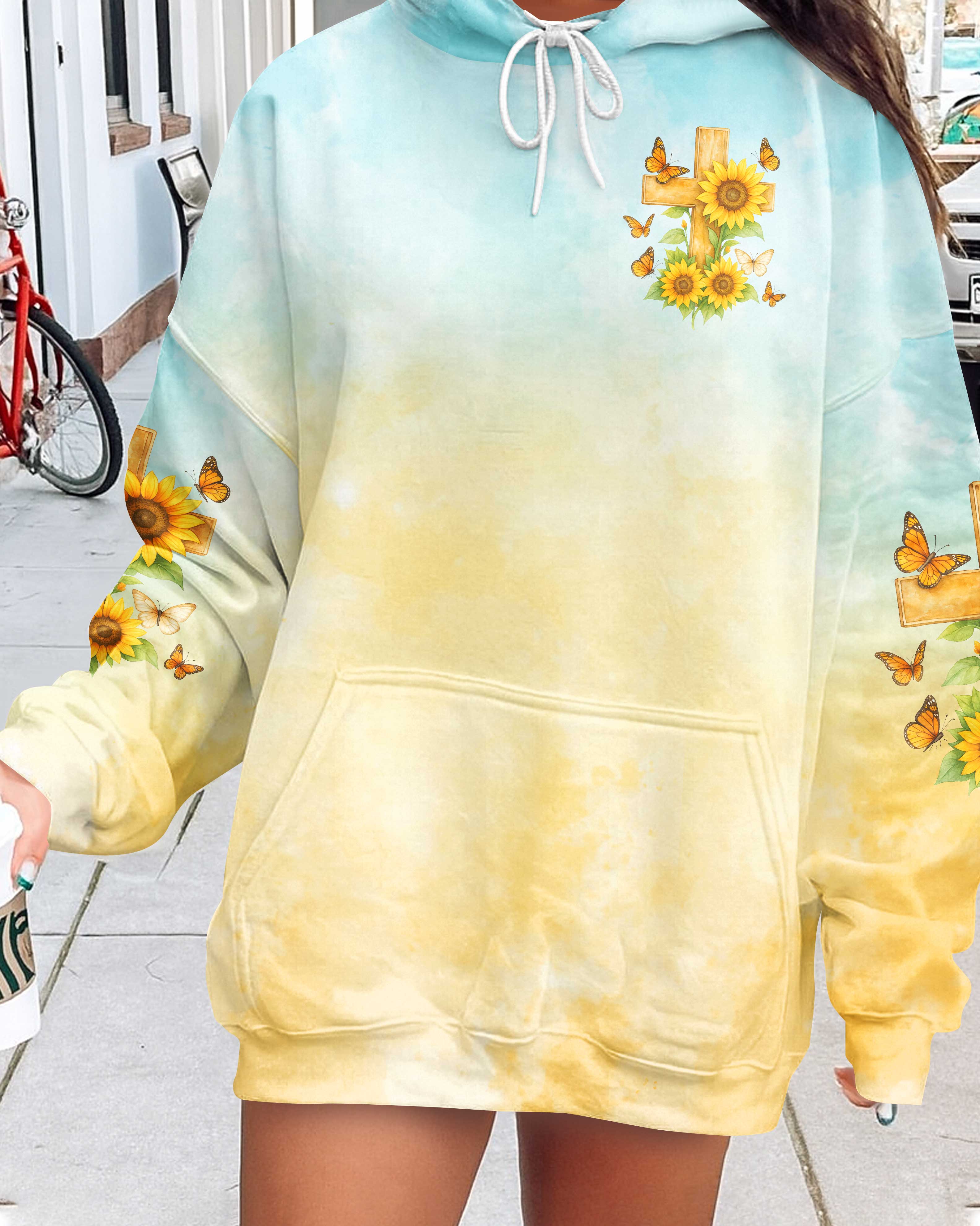 Jesus Take The Wheel And Guide My Path All Over Print Hoodie