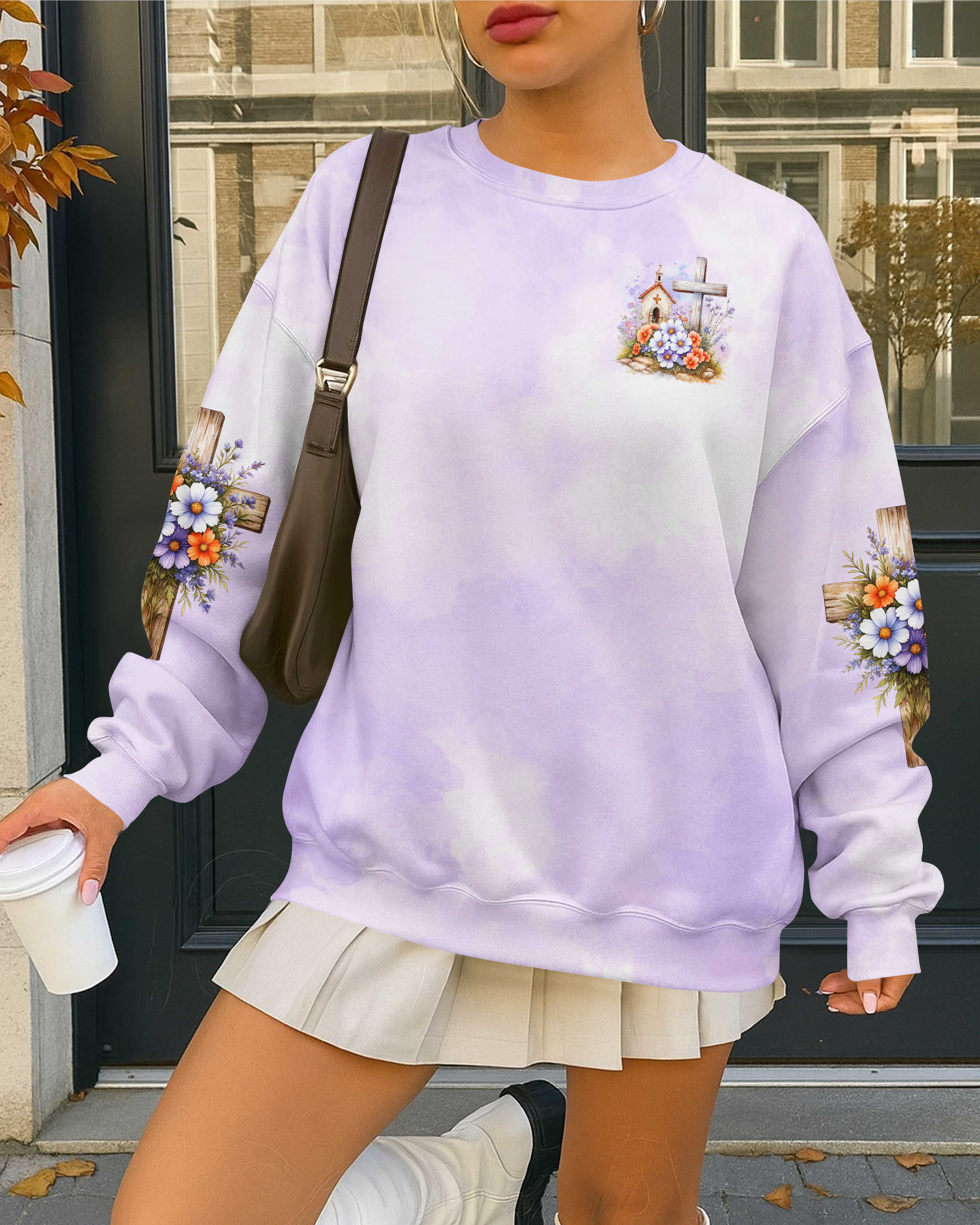 Rooted In The Cross Blooming In His Grace Shirt