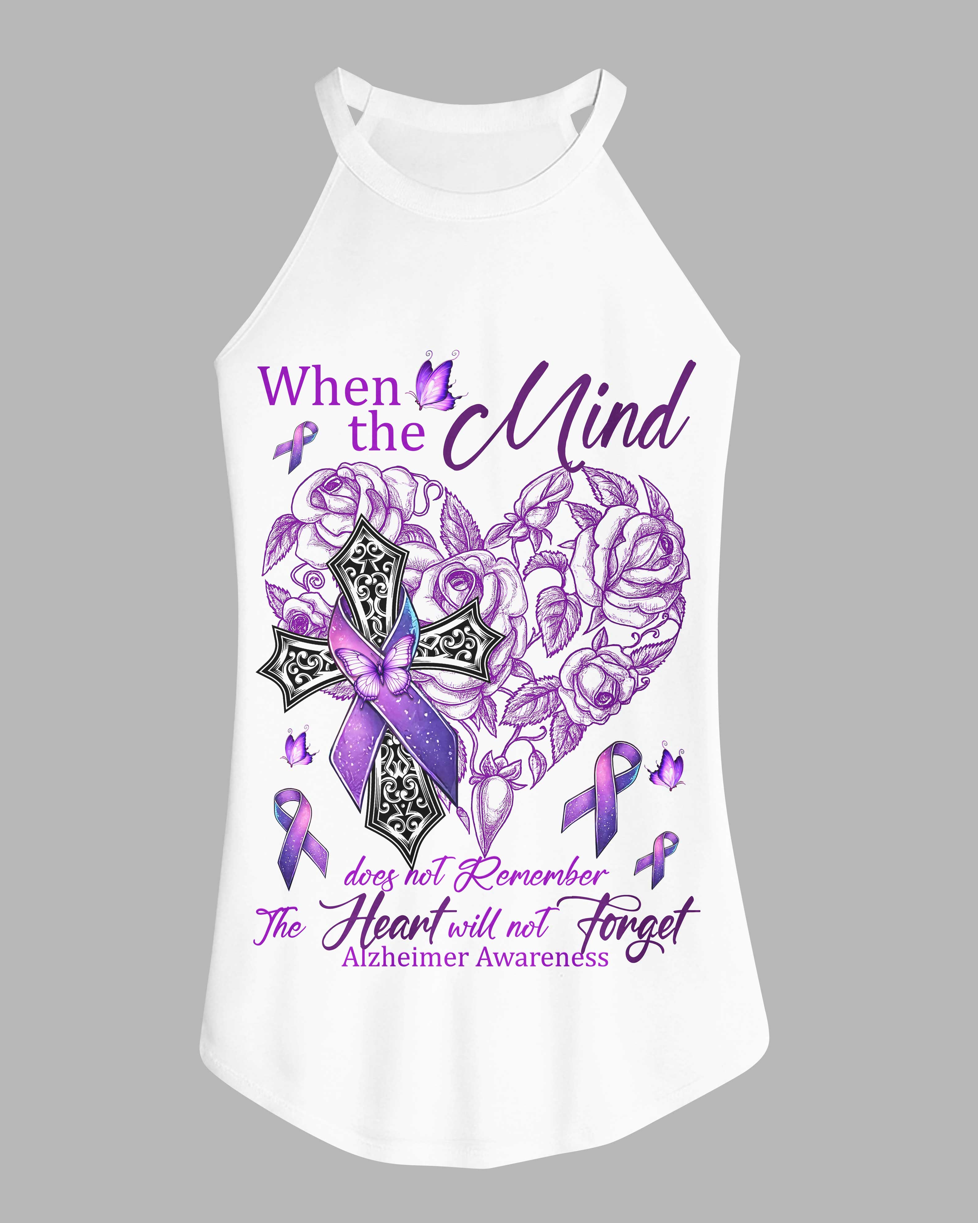 When The Mind Does Not Remember Rocker Tank Top