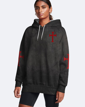 Let Your Faith Be Bigger Than Your Fear All Over Print Hoodie