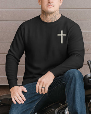 My Faith Is Louder Than My Exhaust All Over Print Sweater