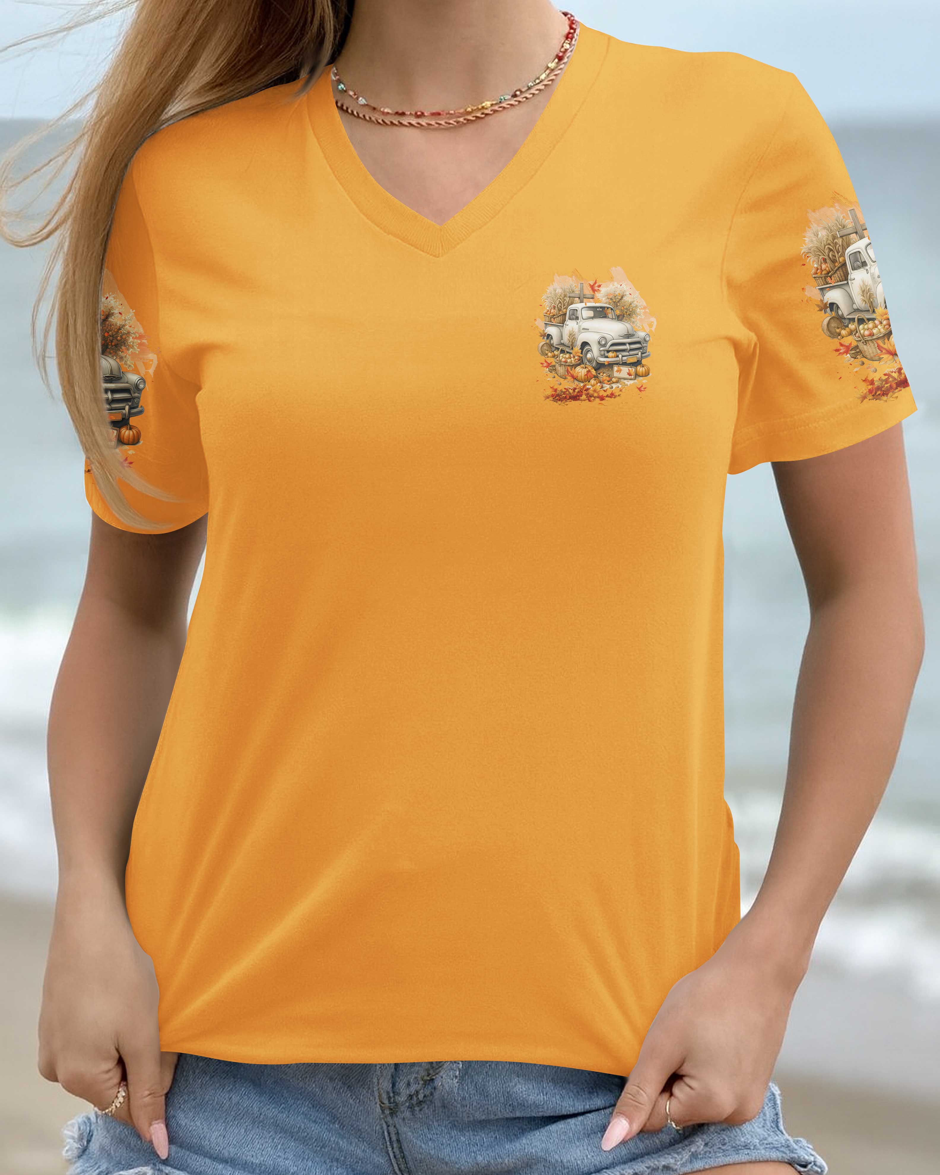 Grateful For The Cross Thankful For The Harvest Shirt