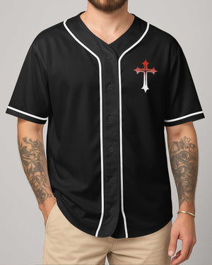 Never Underestimate A Man Who Prays And Rides All Over Print Jersey