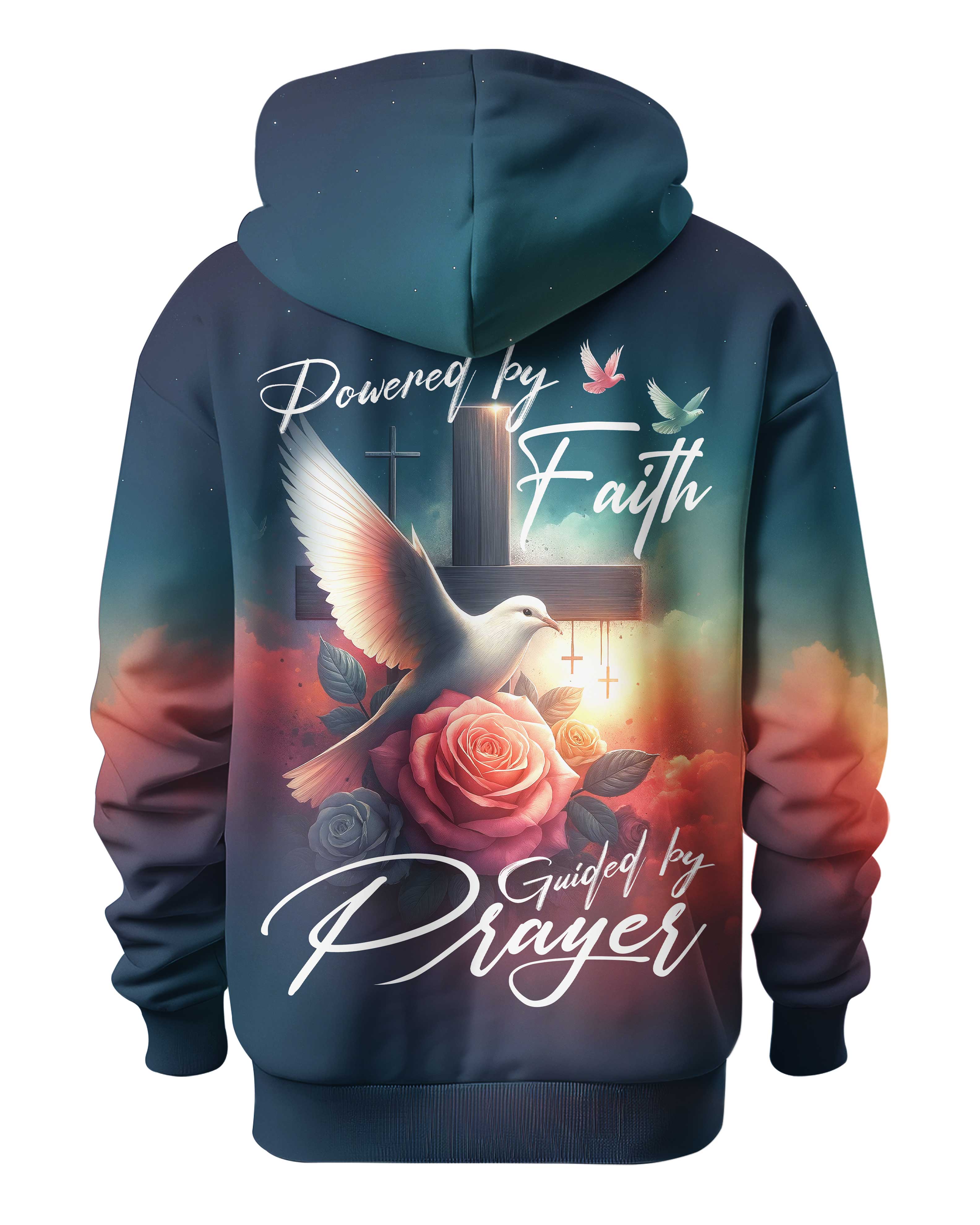 Powered By Faith Guided By Prayer Shirt