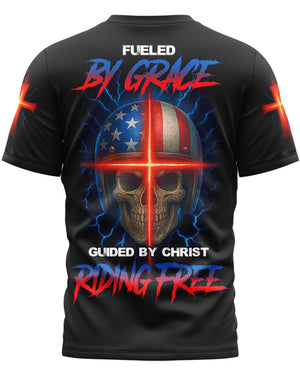 Fueled By Grace All Over Print T-Shirt