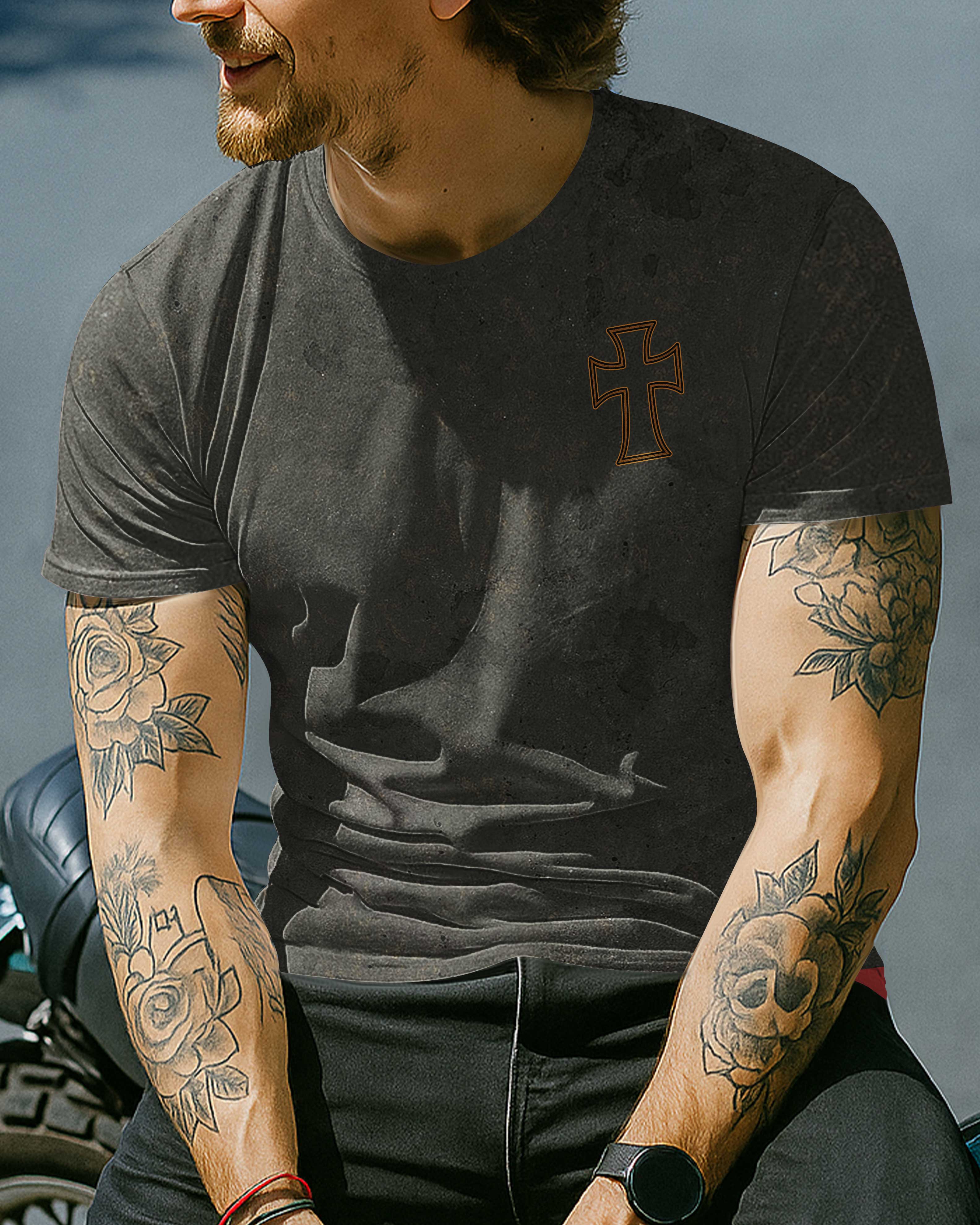 Holy Knuck In The Frame All Over Print T-Shirt