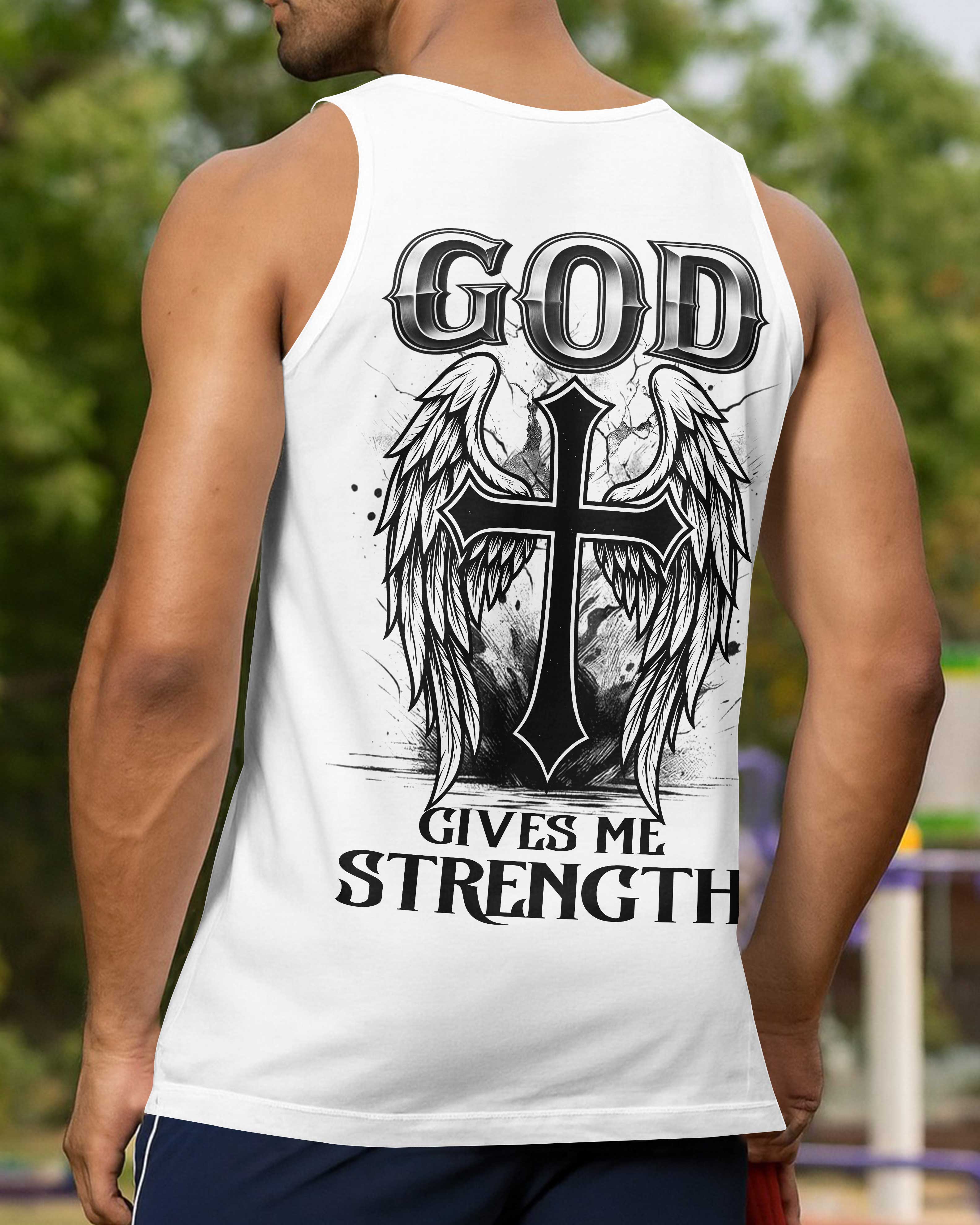 God Gives Me Strength Shirt