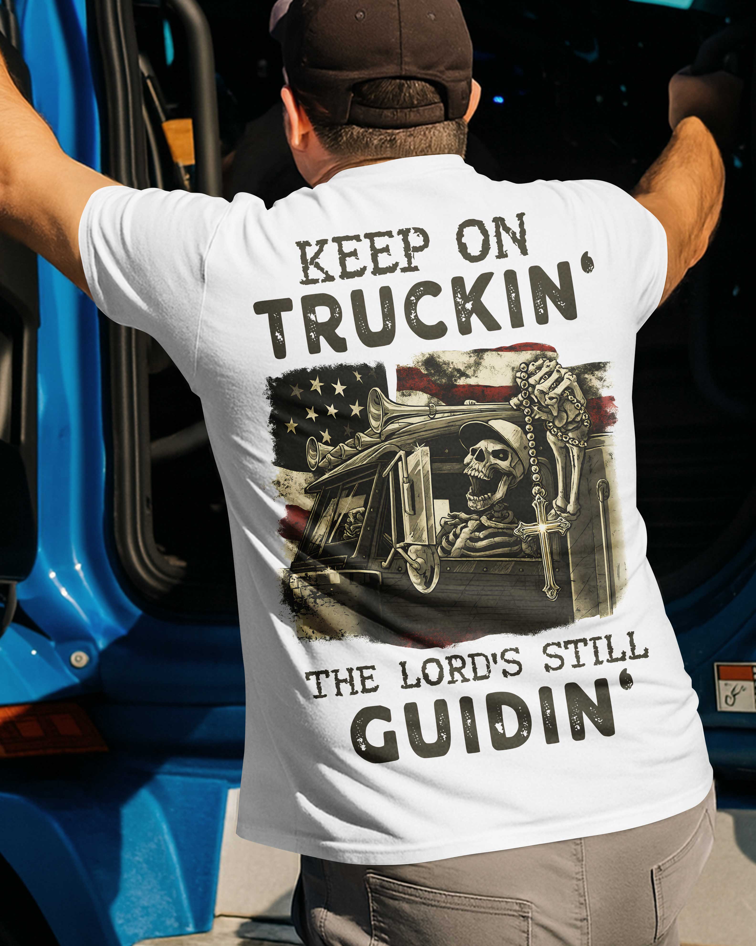 Keep On Truckin' All Over Print T-Shirt