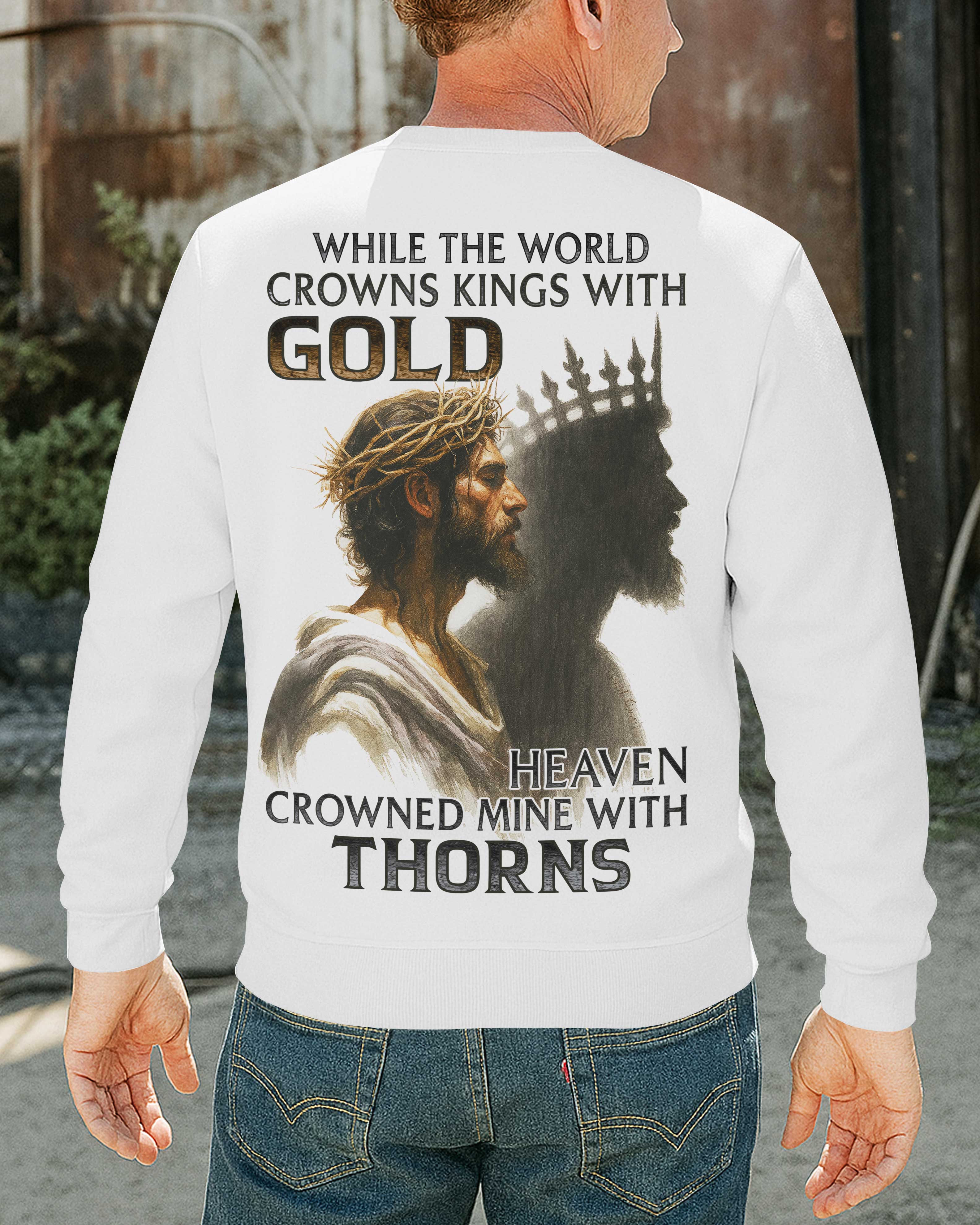 While The World Crowns Kings Shirt