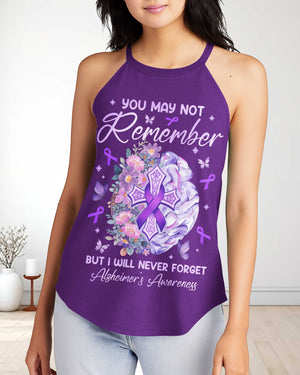 You May Not Remember But I Will Never Forget Rocker Tank Top