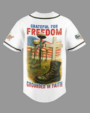 Grateful For Freedom All Over Print Jersey