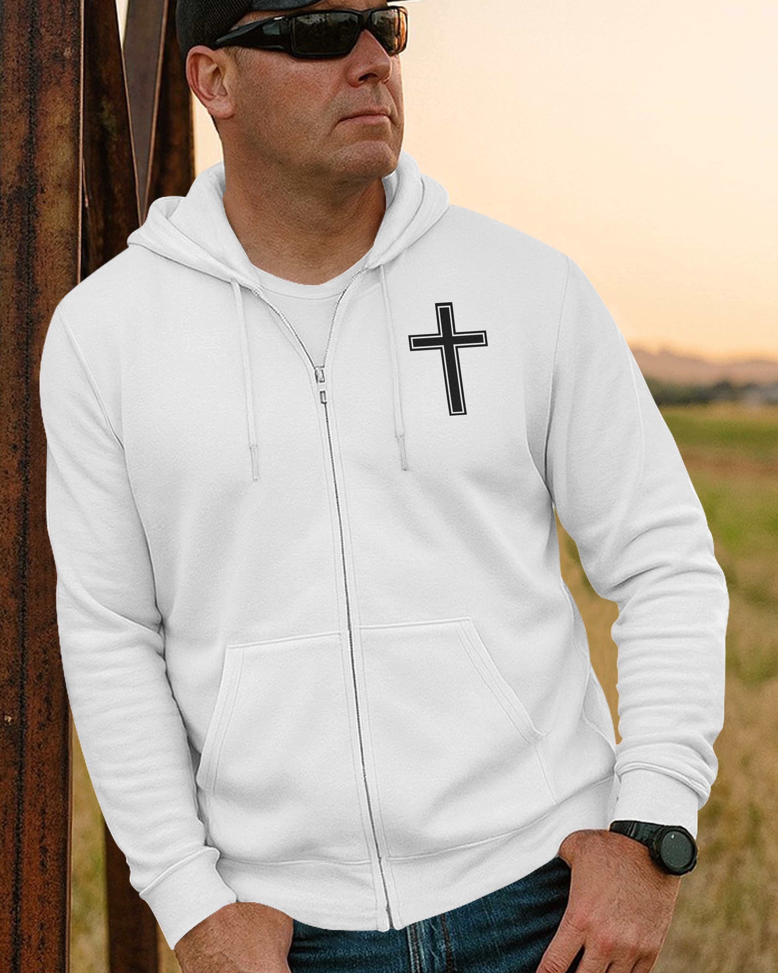 My Faith Is Louder Than My Exhaust Zip Hoodie
