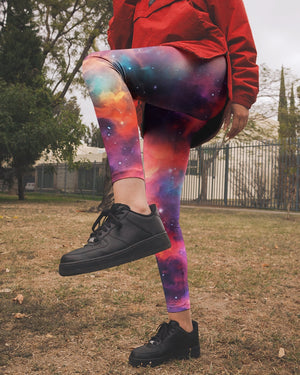 They Will Soar On Wings Like Eagles All Over Print Leggings