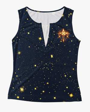 I Was Created With A Purpose All Over Print V-neck Tank Top