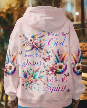 Blessed By God Loved By Jesus Led by the Spirit Shirts