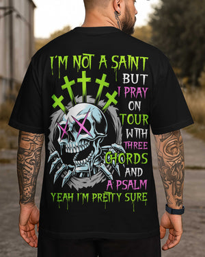I'm Not A Saint All Over Print T-Shirt