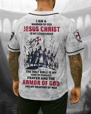 I Am A Warrior Of God Jesus Christ Is My Commander Shirt
