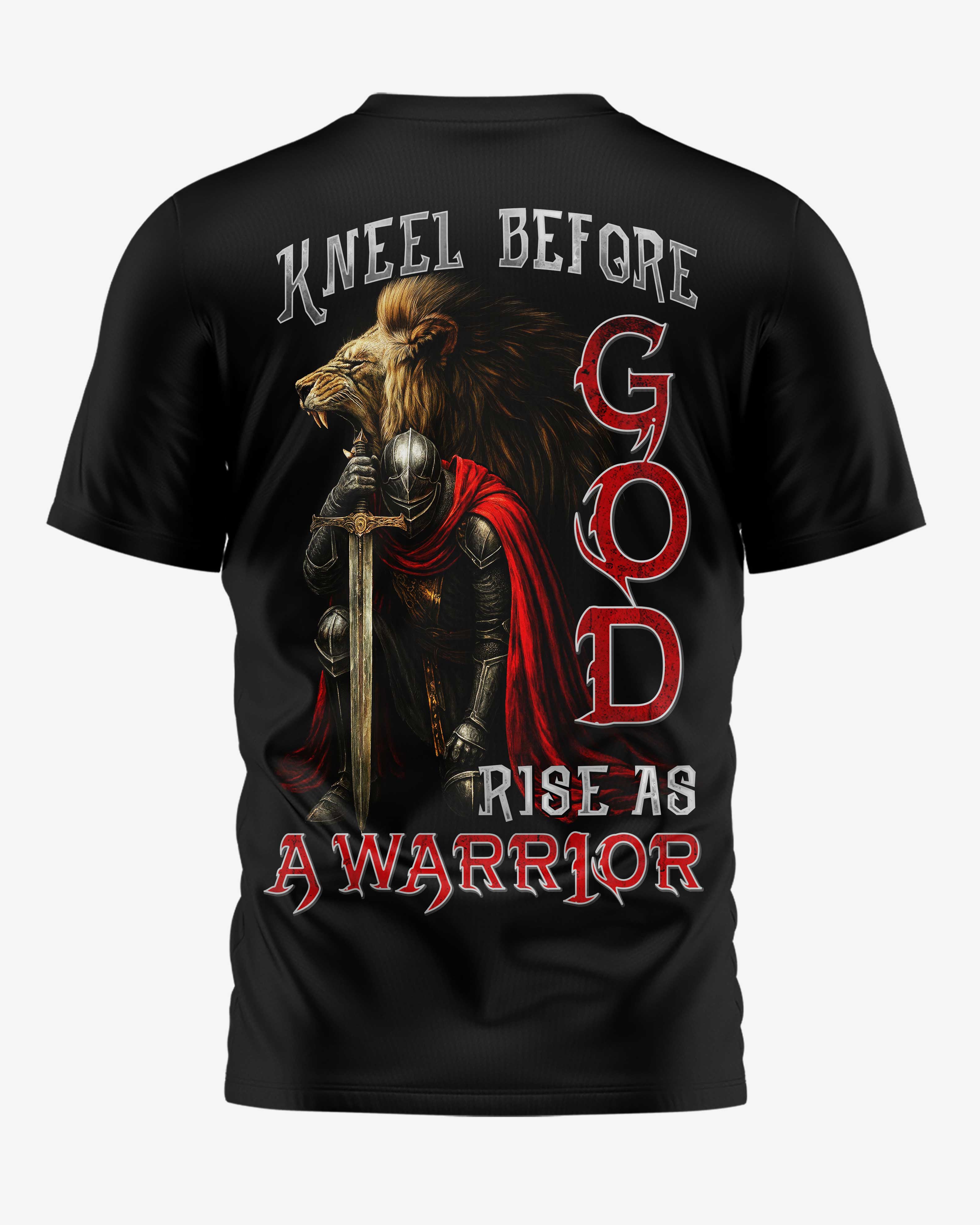 Kneel Before God All Over Print T-Shirt