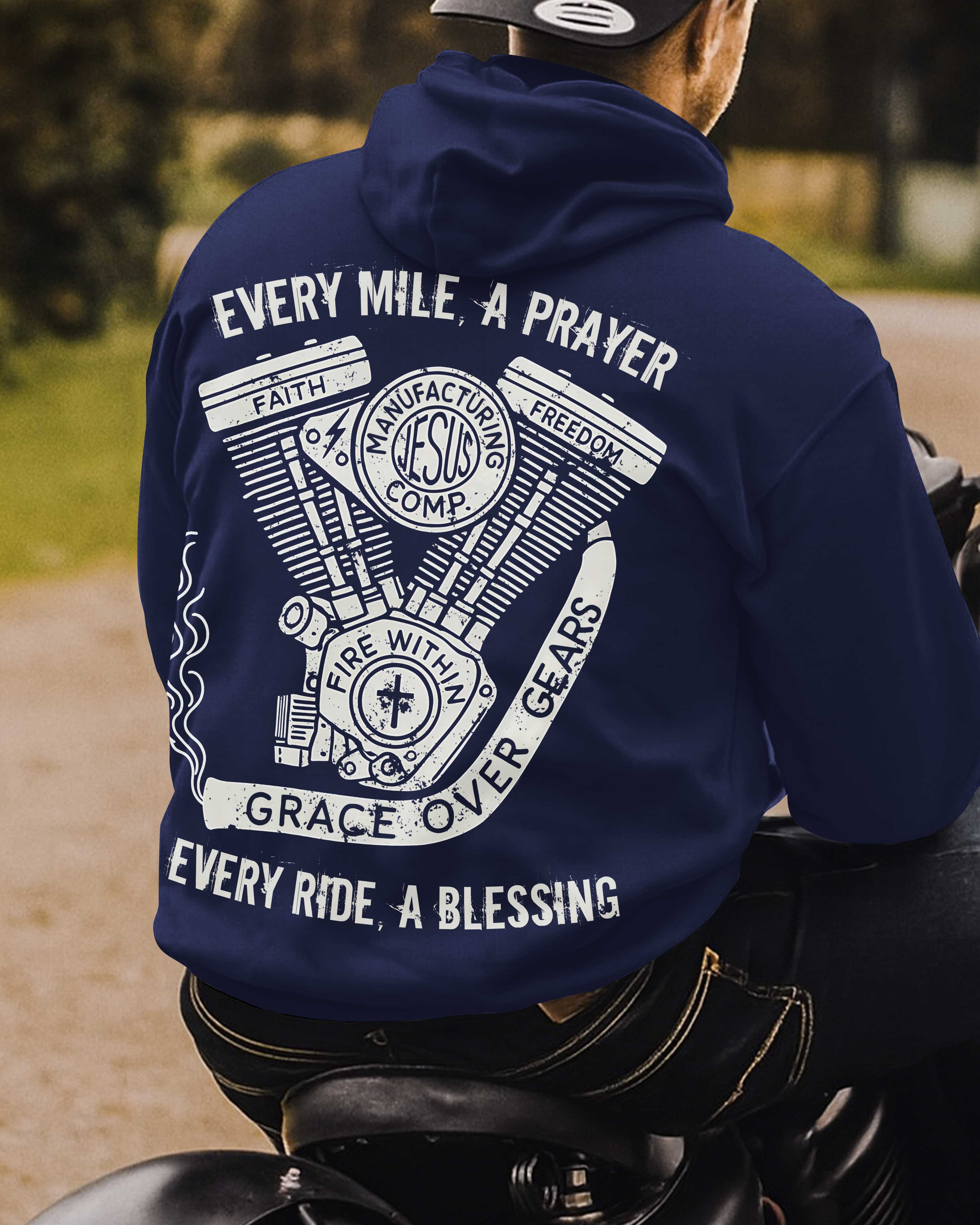 Every Mile A Prayer All Over Print Hoodie