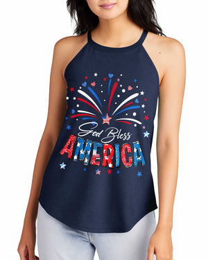 God Bless America Rocker Tank Top