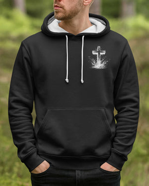 Not All Superheroes Wear Capes Mine Wore A Cross Hoodie