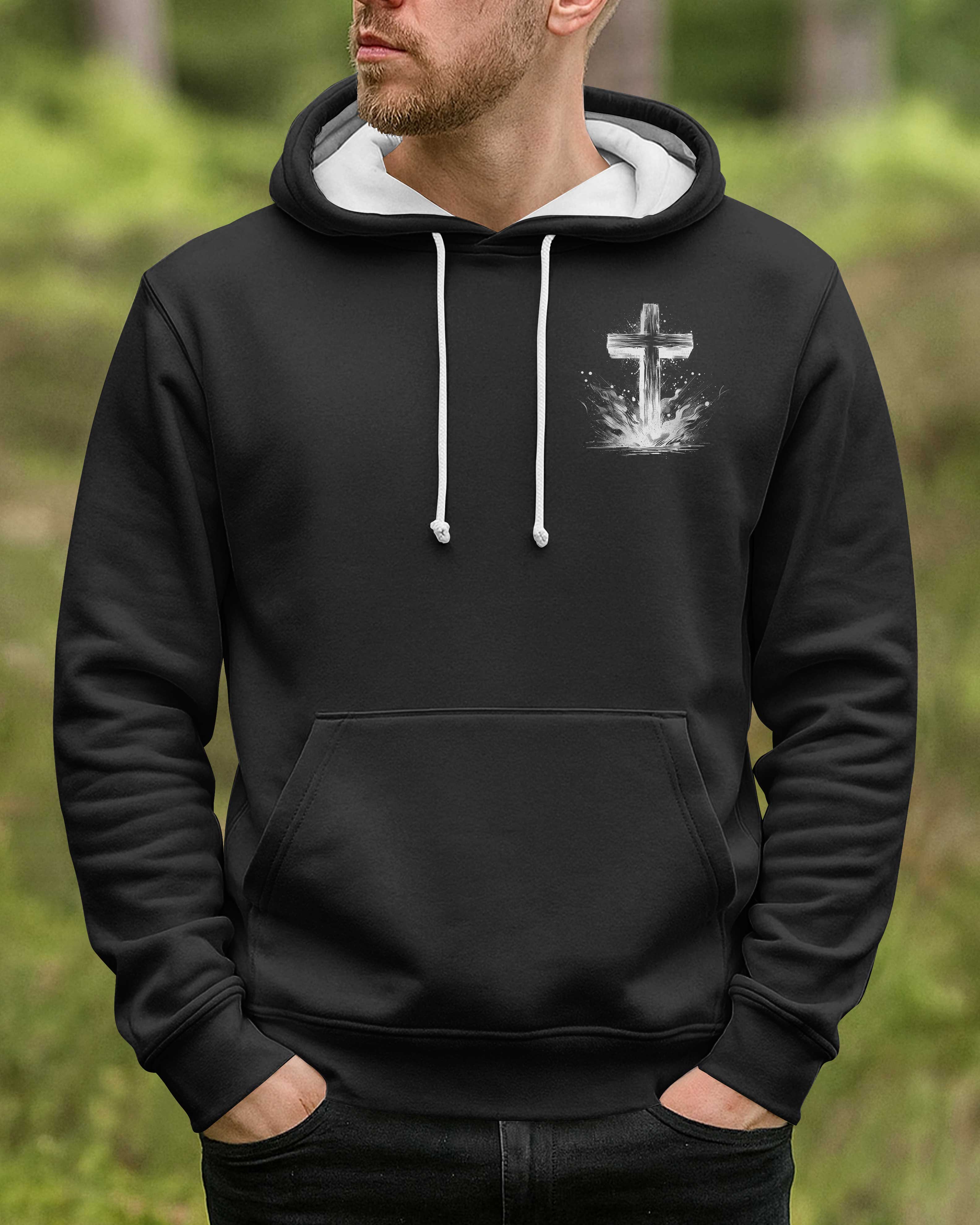 Not All Superheroes Wear Capes Mine Wore A Cross Hoodie