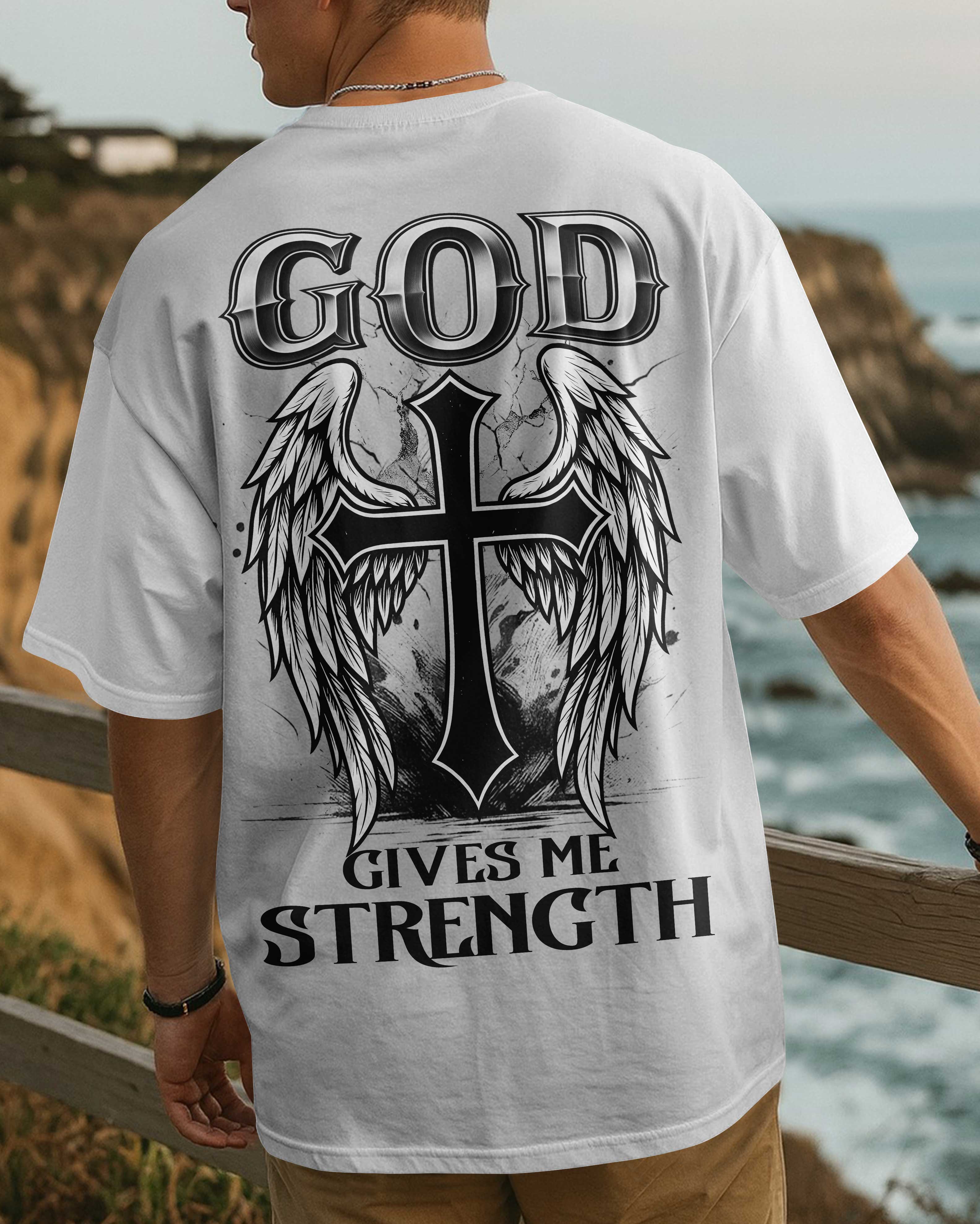 God Gives Me Strength Shirt