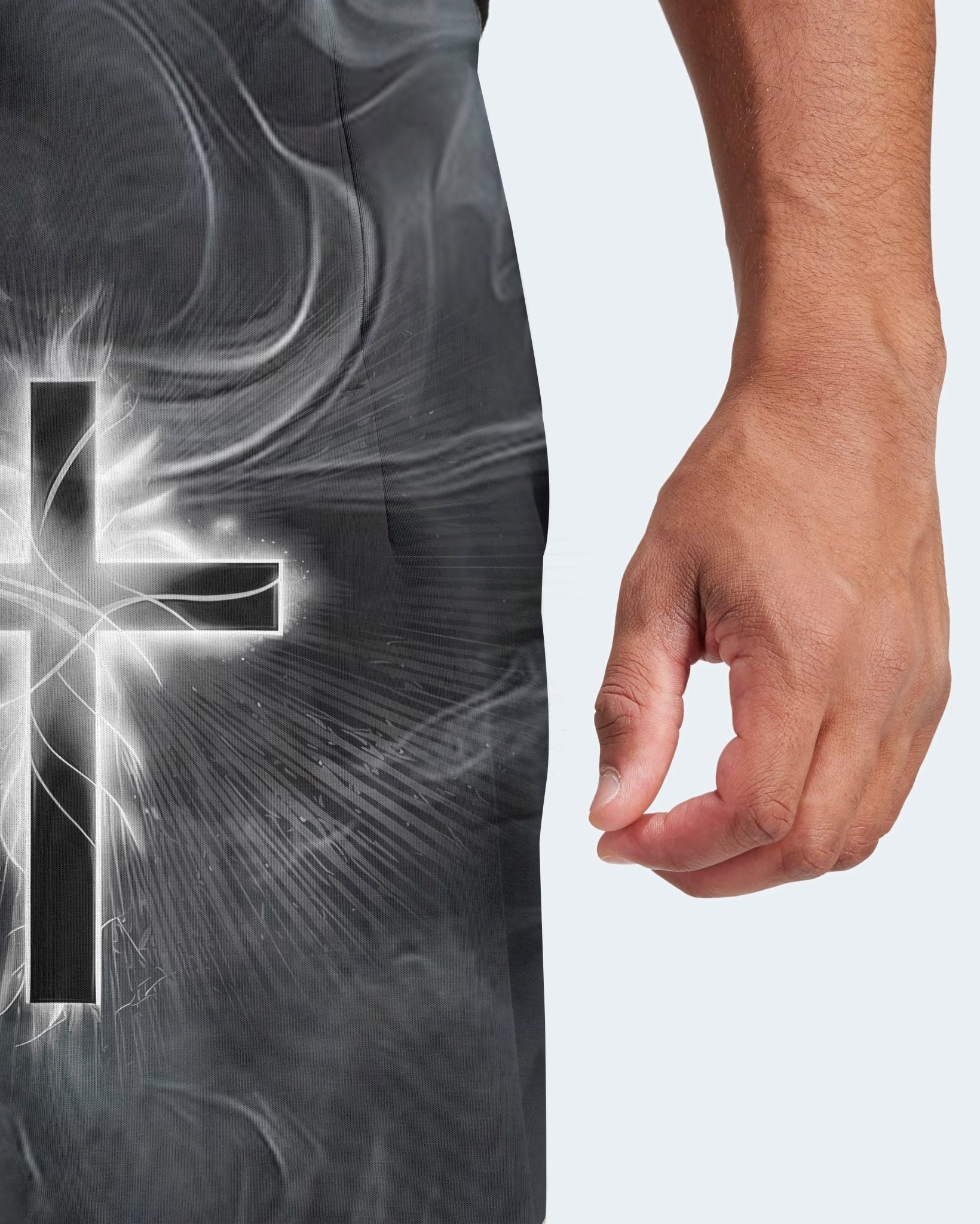 A Child Of God A Man Of Faith All Over Print Jogger Pants