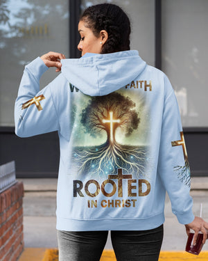 Woman Of Faith Rooted In Christ All Over Print Zip Hoodie