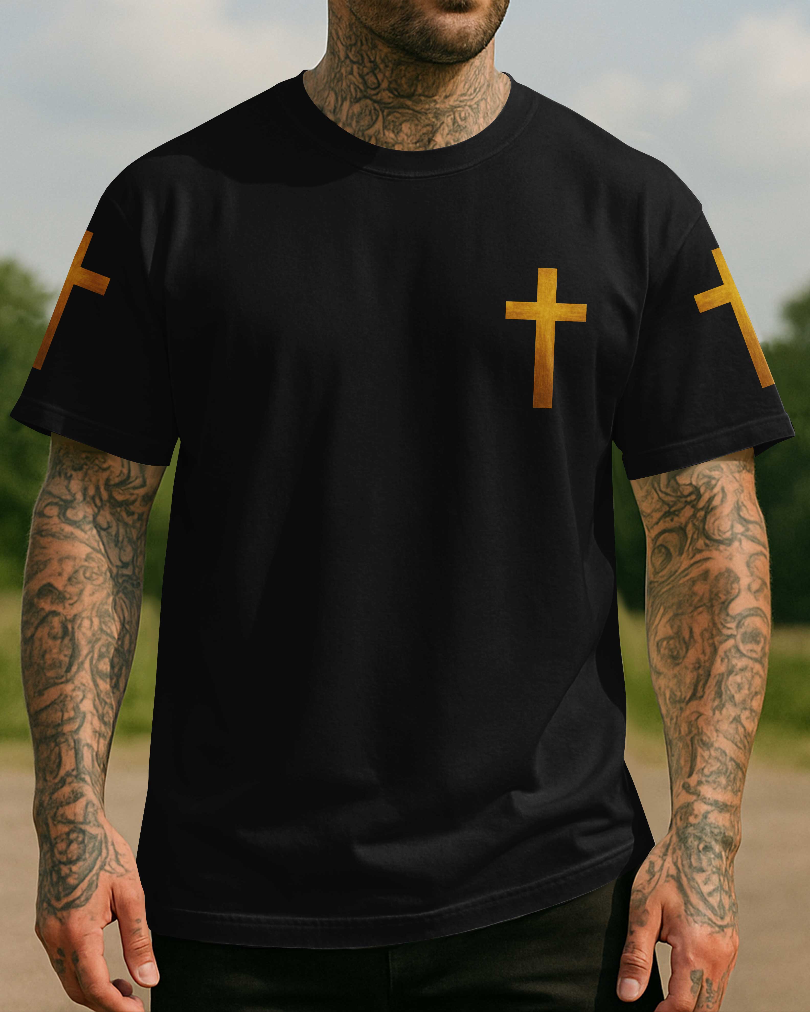 I Will Serve The Lord All Over Print T-Shirt