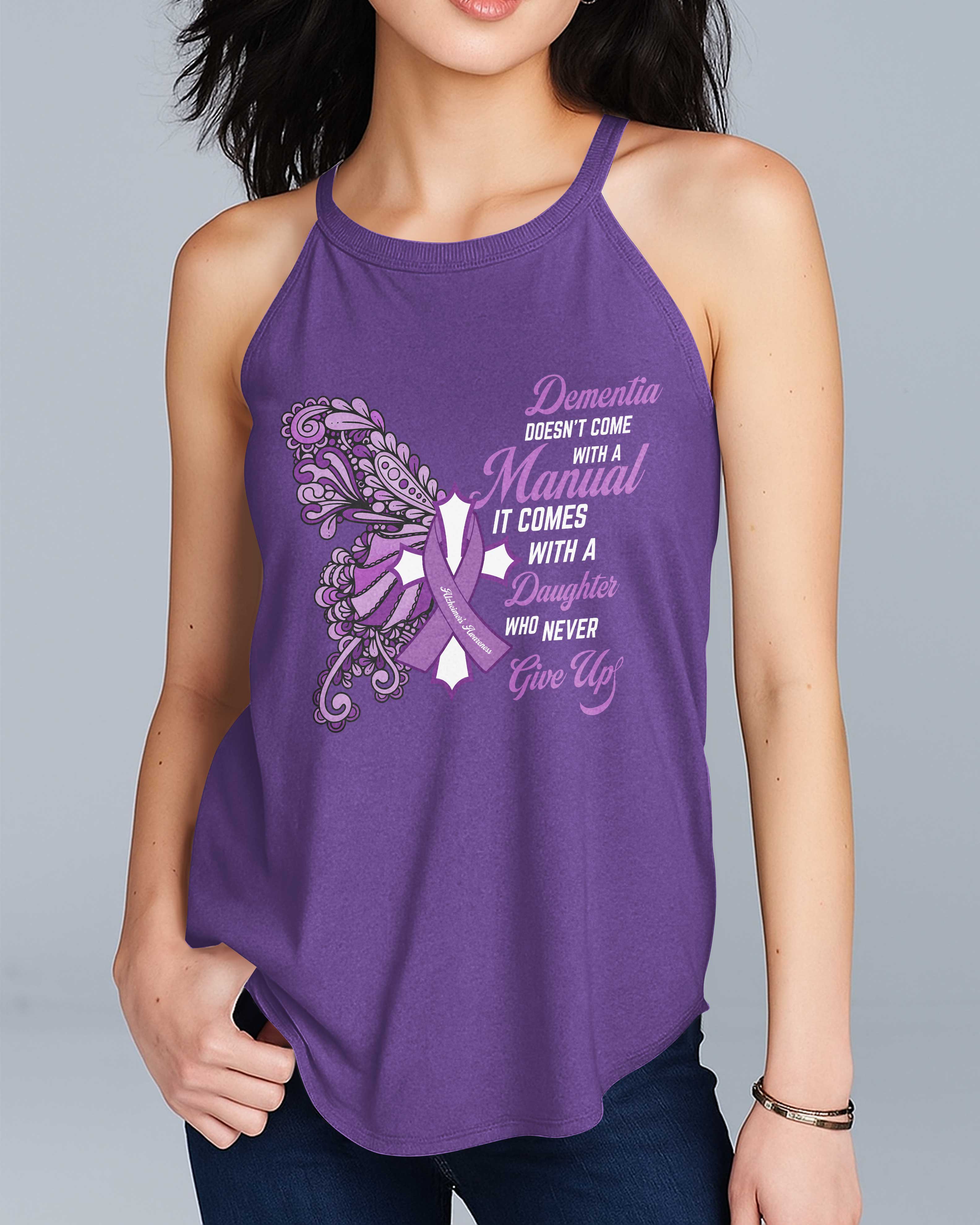 Dementia Doesn't Come With A Manual Rocker Tank Top