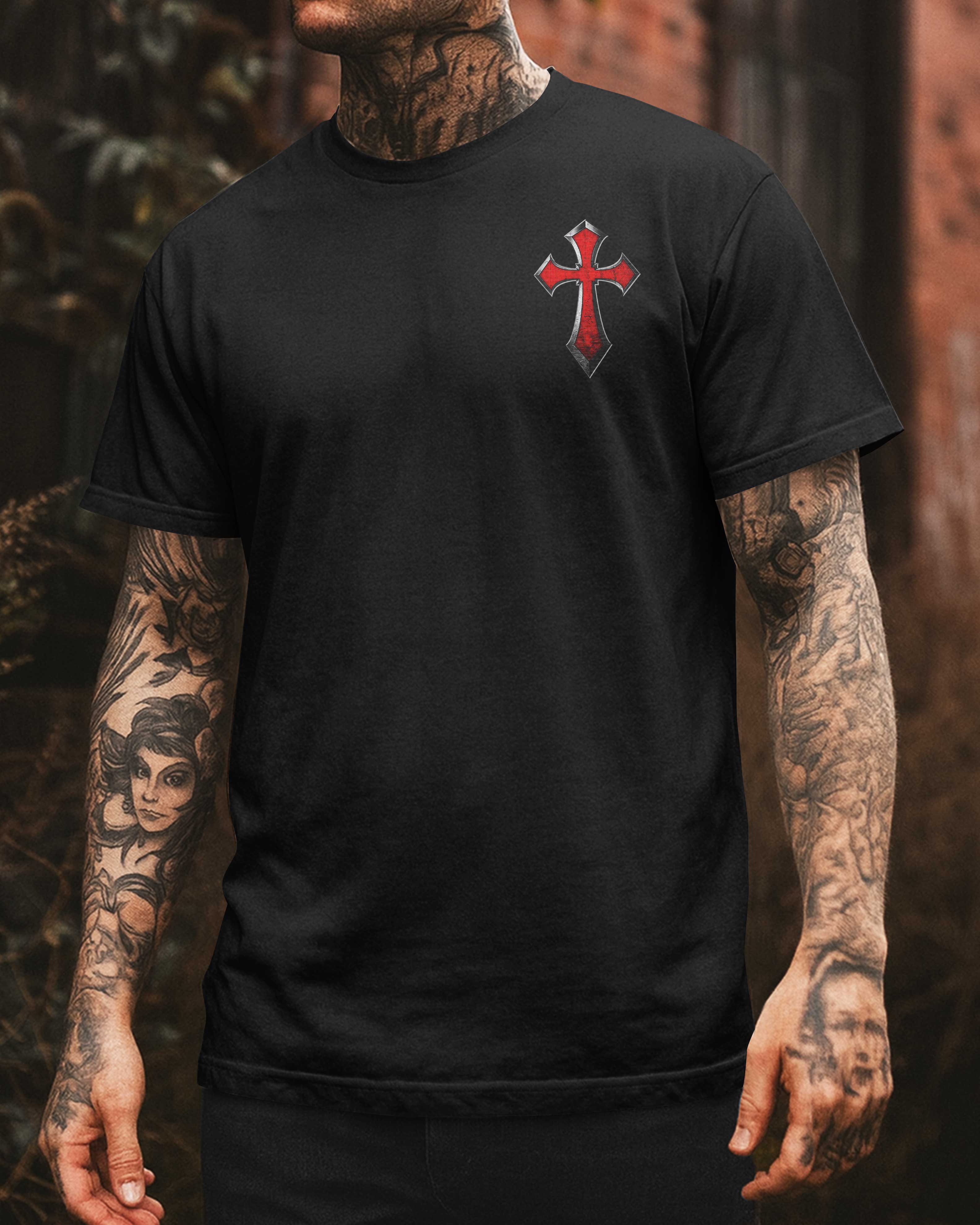 Kneel Before God All Over Print T-Shirt