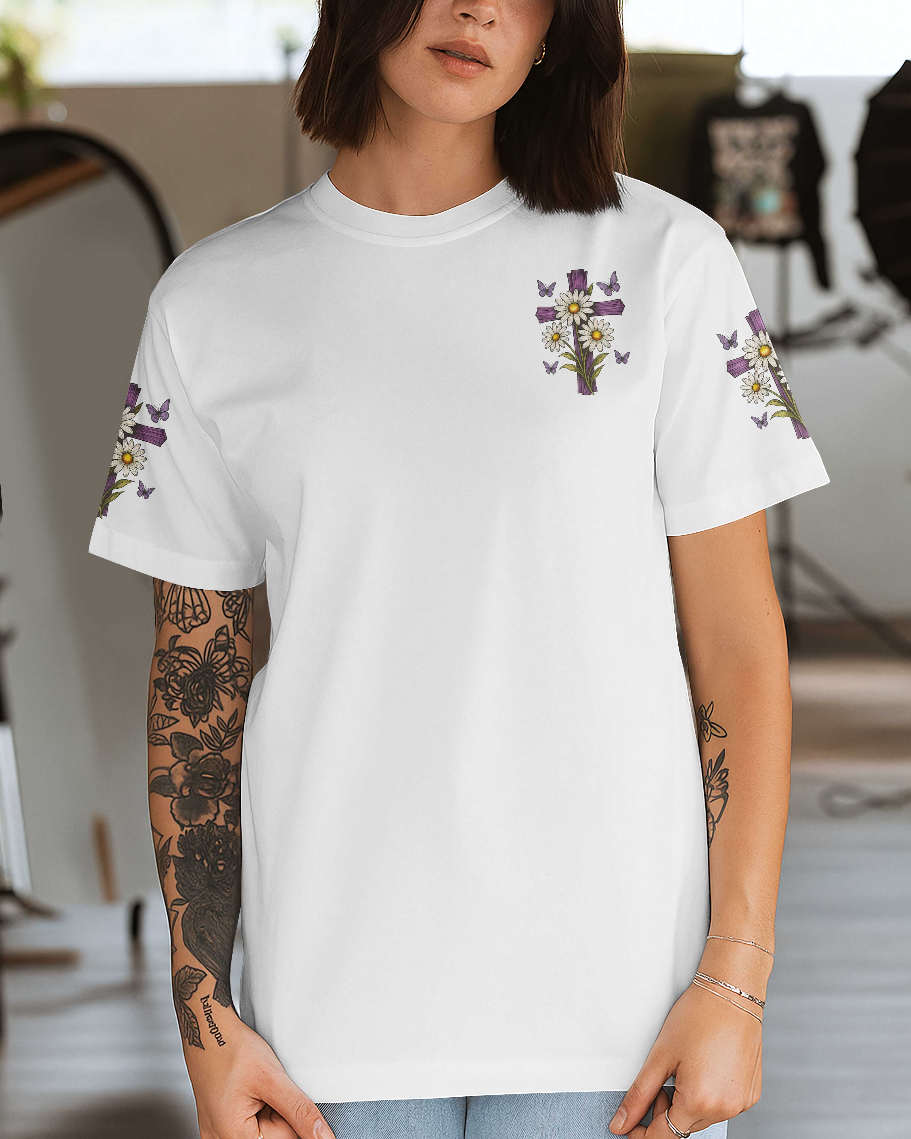 My Strength Didn't Come From Perfection All Over Print T-Shirt